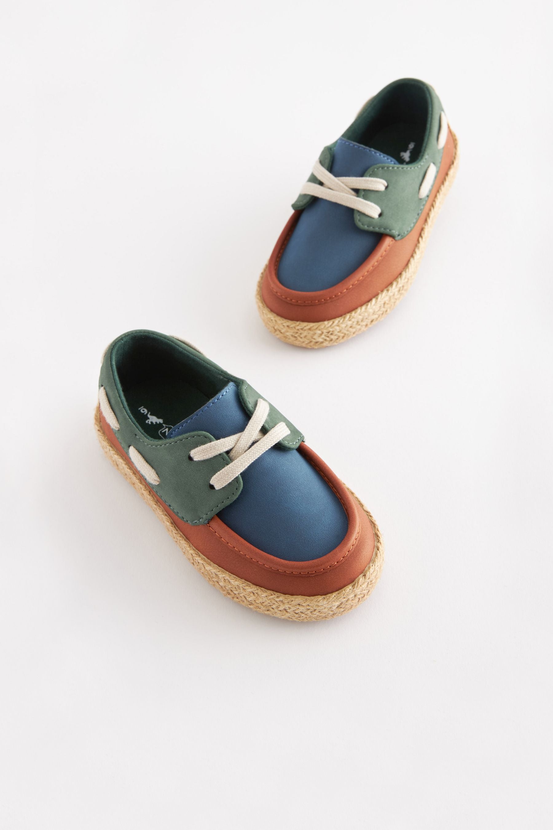 Mineral Colourblock Boat Shoes