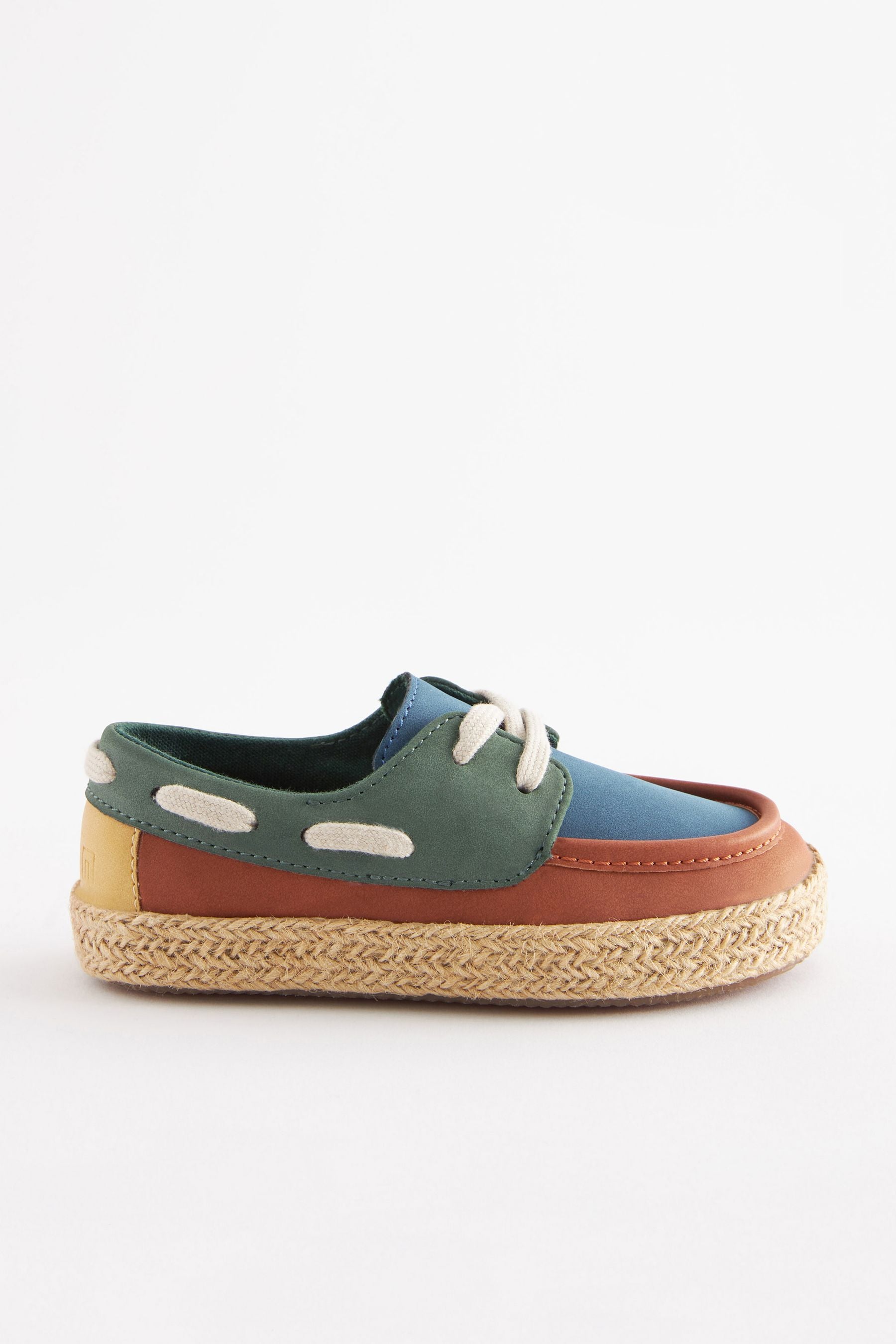 Mineral Colourblock Boat Shoes