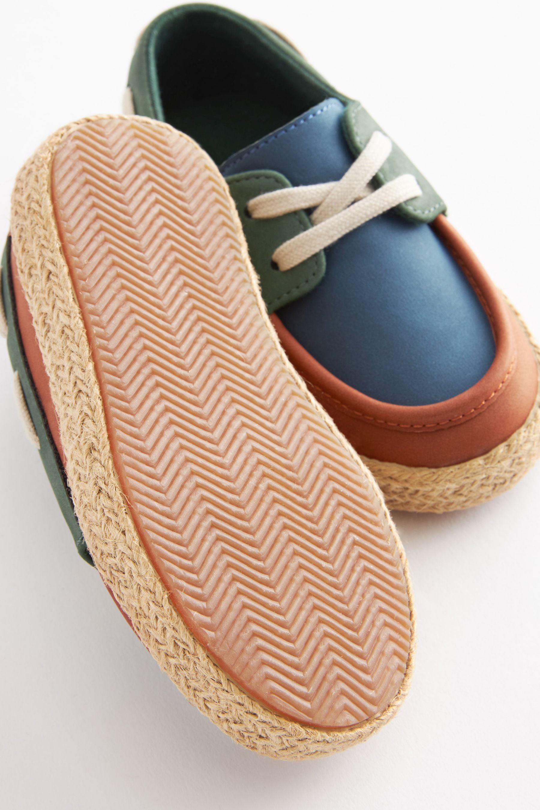 Mineral Colourblock Boat Shoes