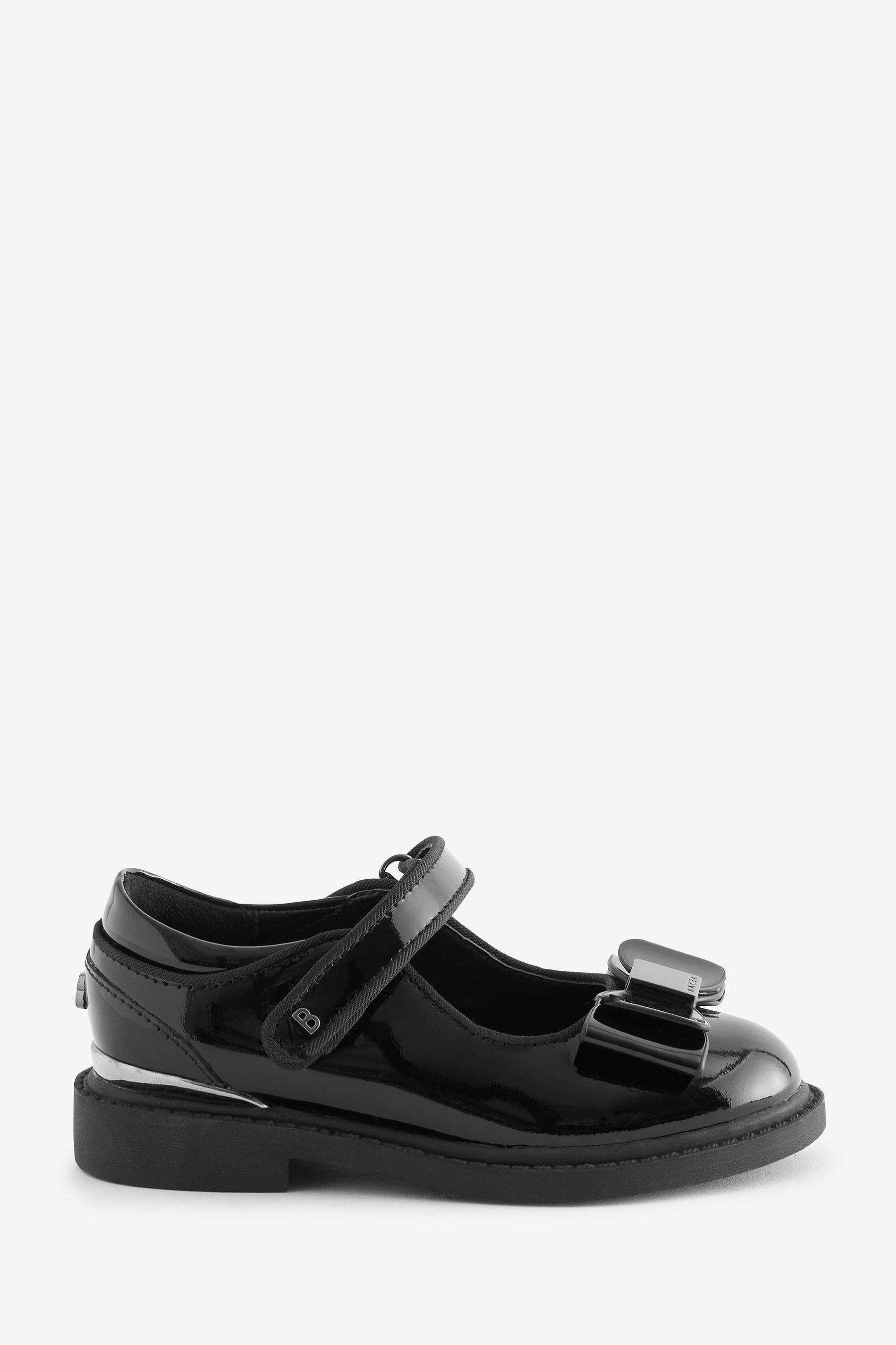 Black Baker by Ted Baker Girls Back to School Patent Mary Jane Black Shoes