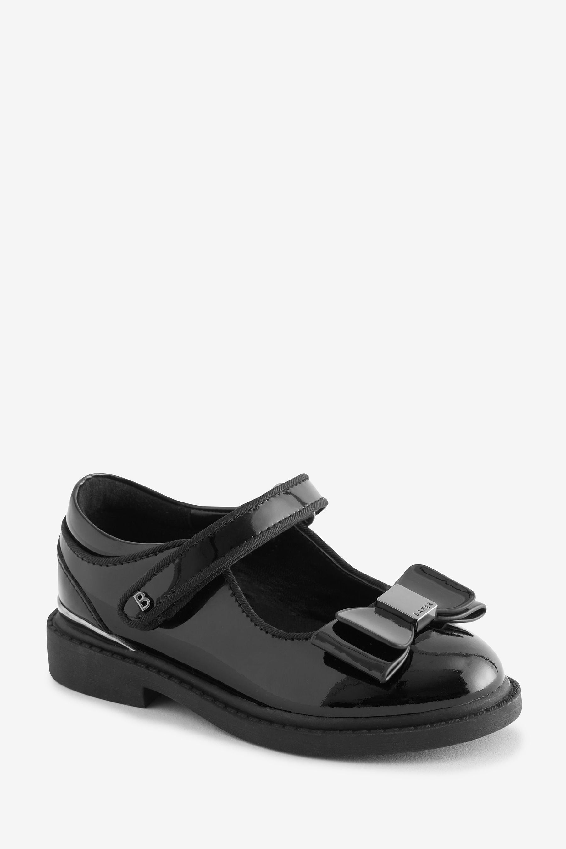 Black Baker by Ted Baker Girls Back to School Patent Mary Jane Black Shoes