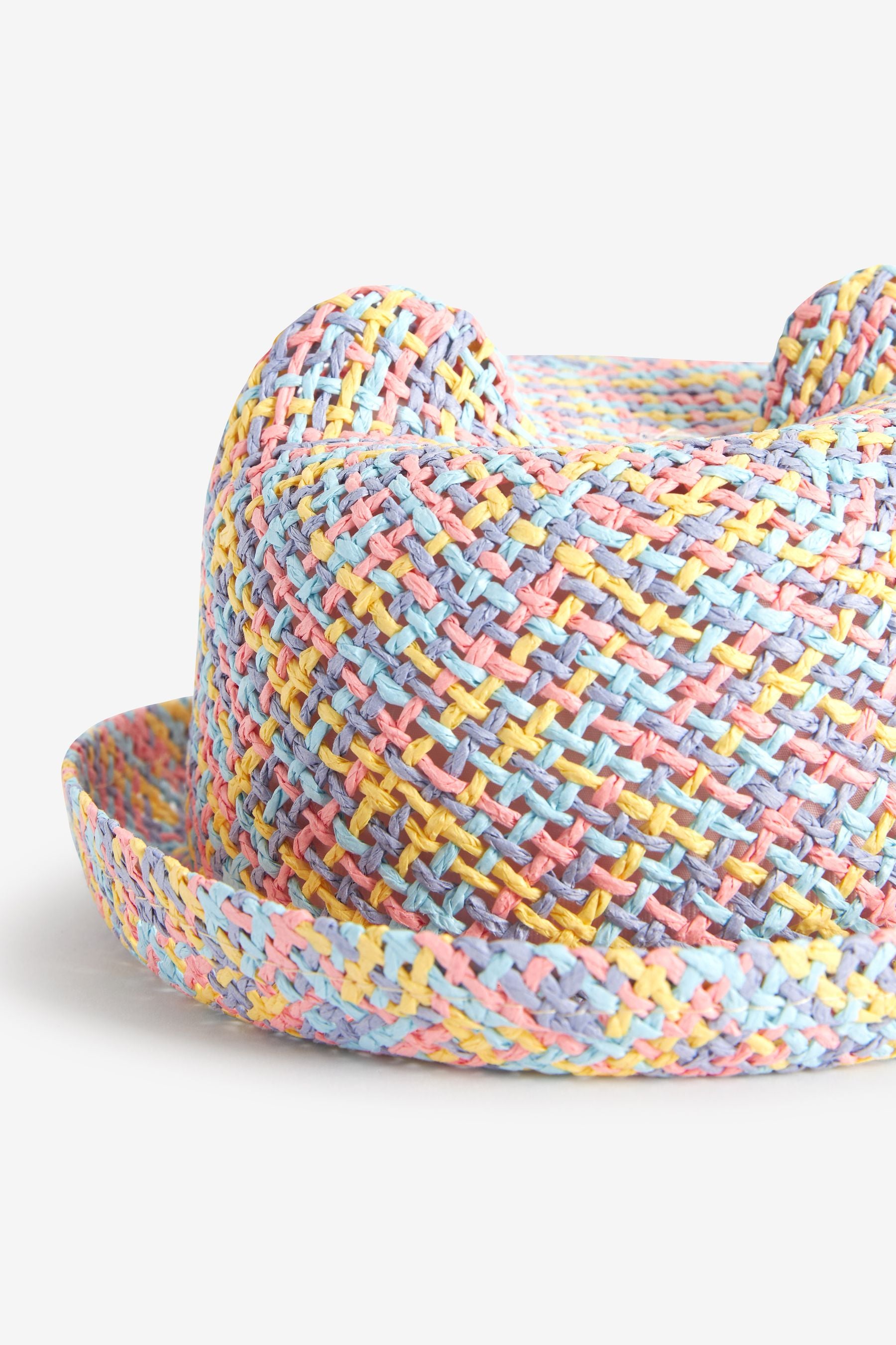 Multi Straw Character Hat (3mths-6yrs)