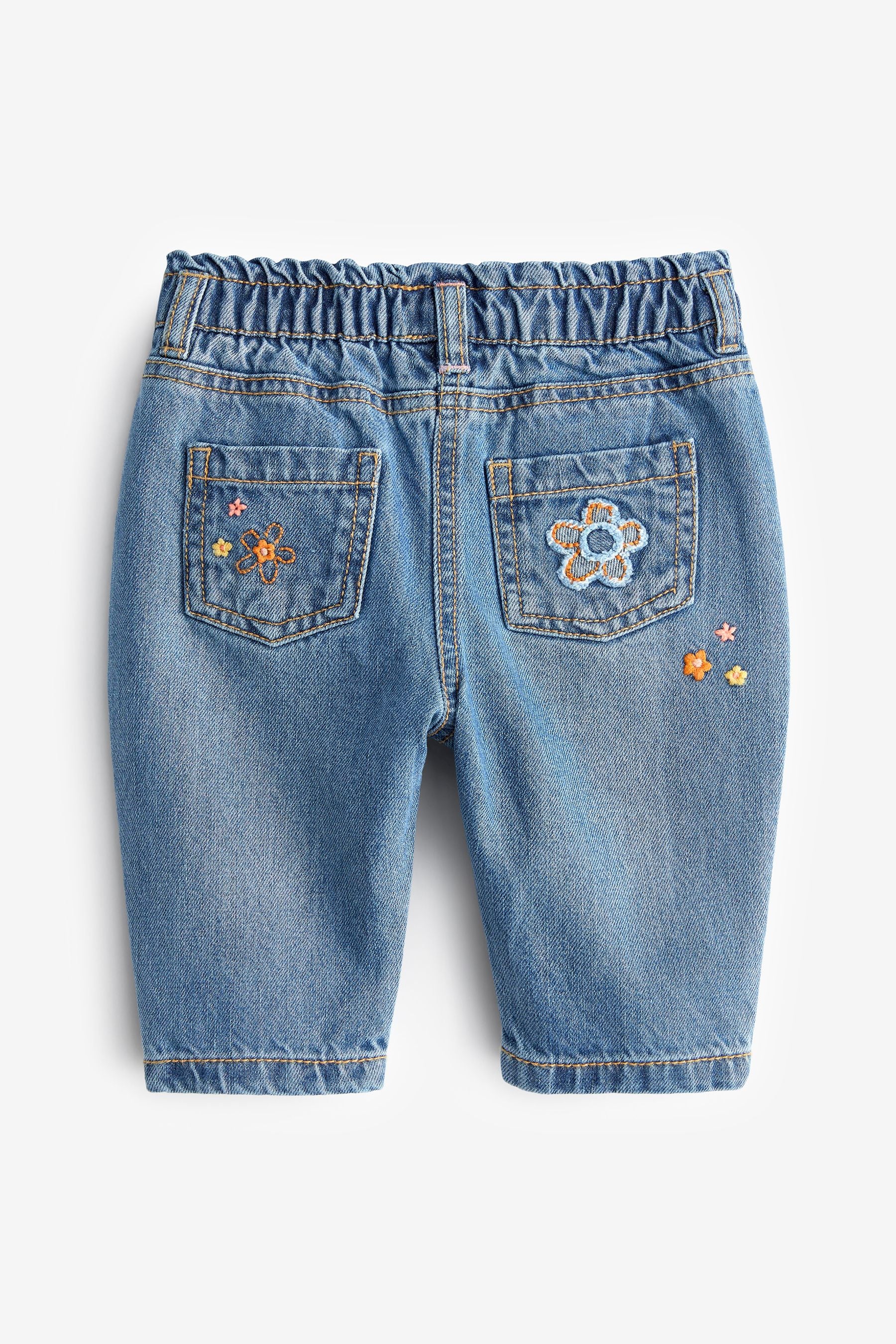 Blue Flower Character Jeans (3mths-7yrs)