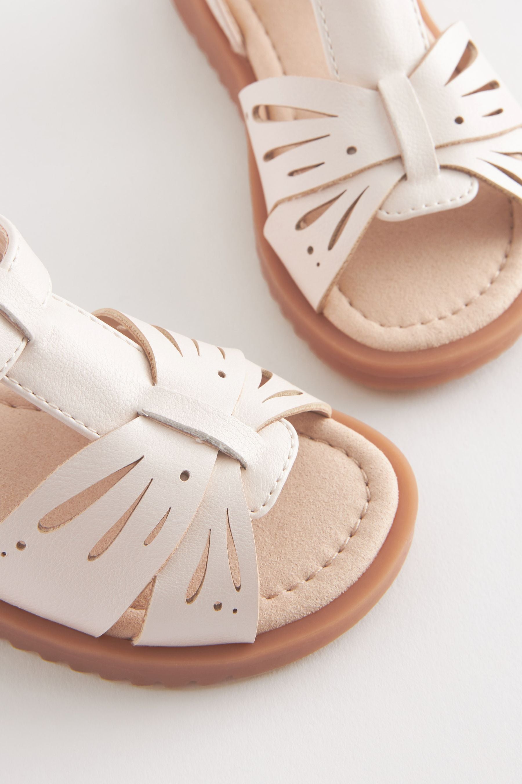 Cream White Sandals