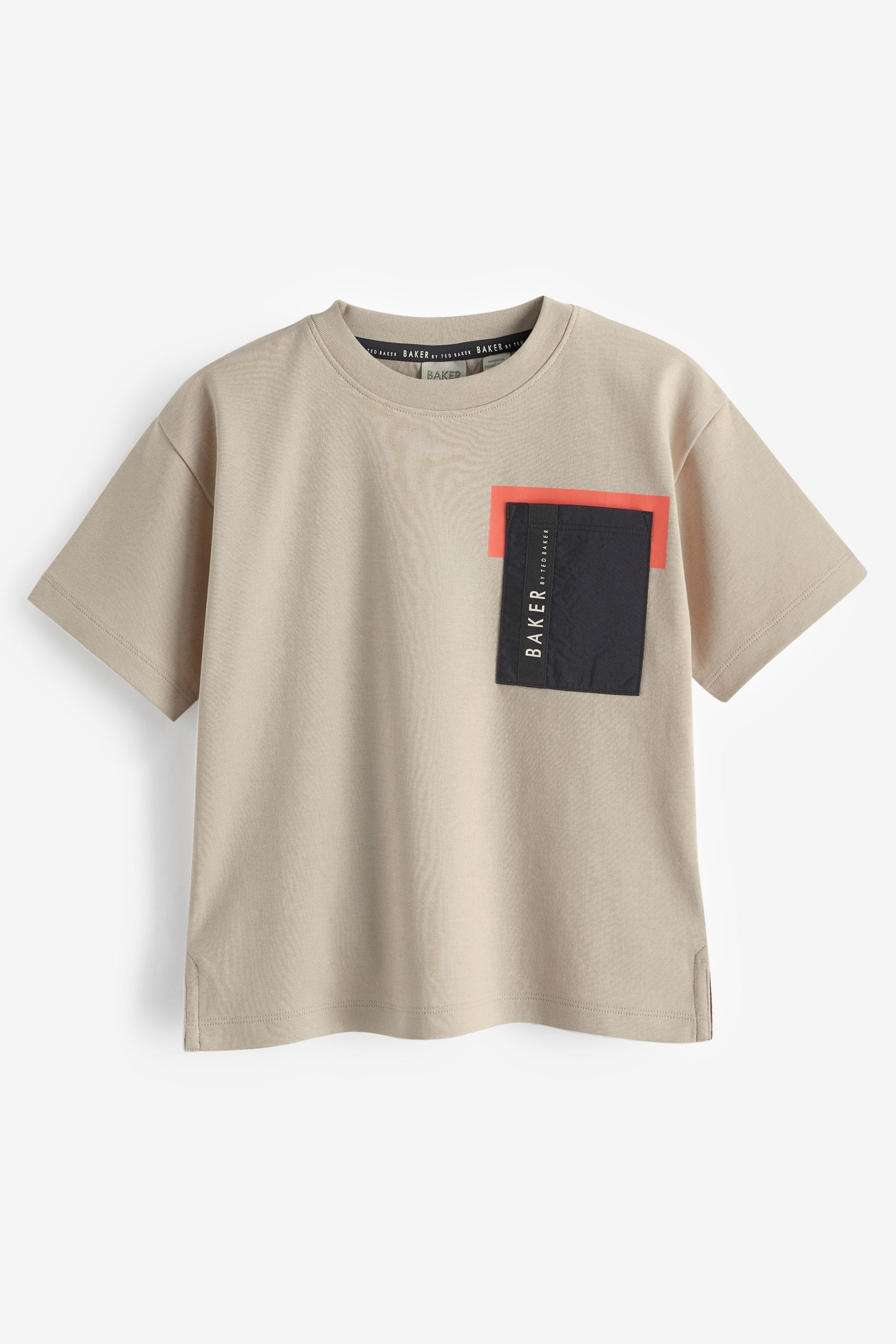 Neutral Baker by Ted Baker Pocket T-Shirt