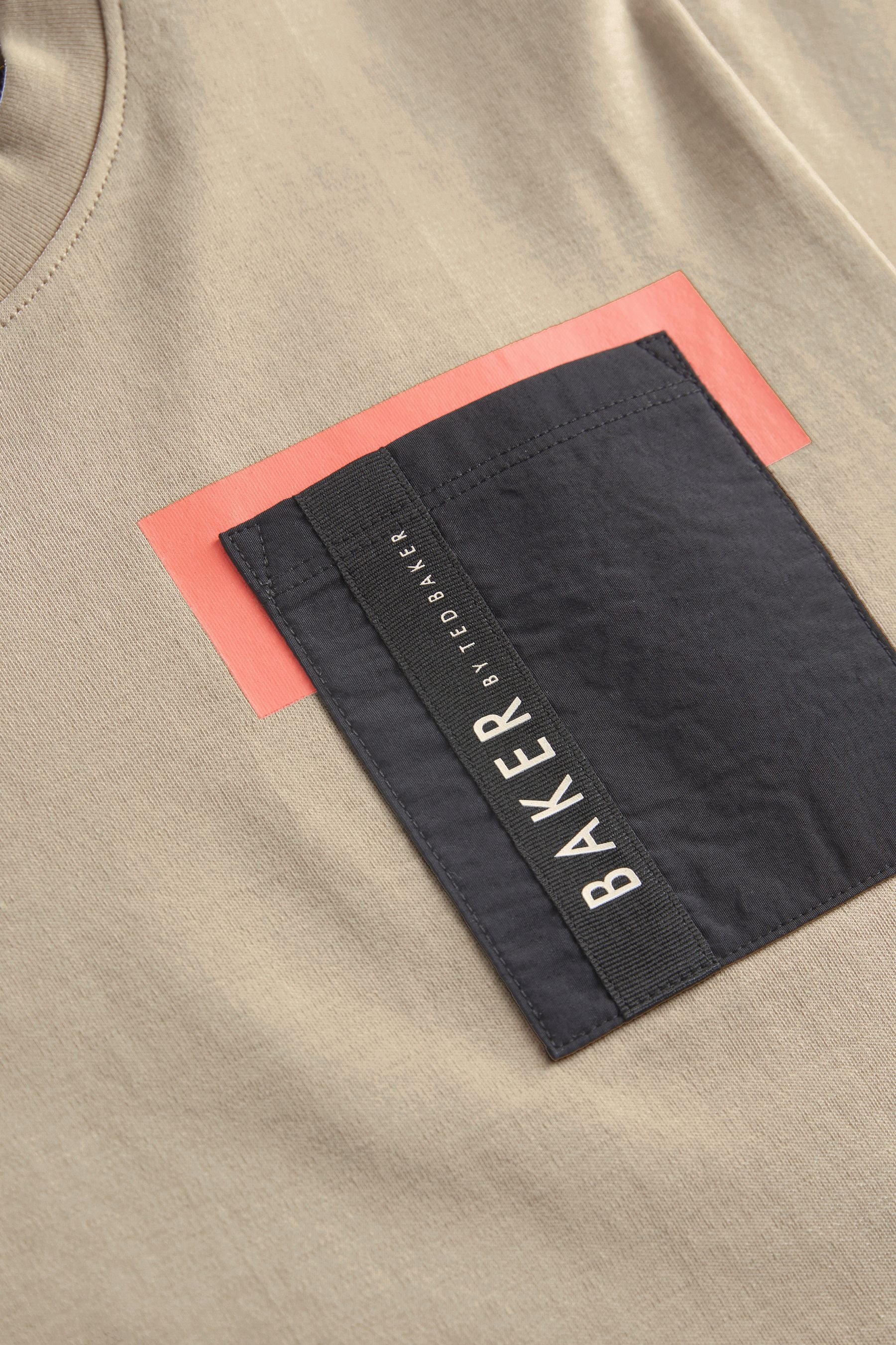 Neutral Baker by Ted Baker Pocket T-Shirt