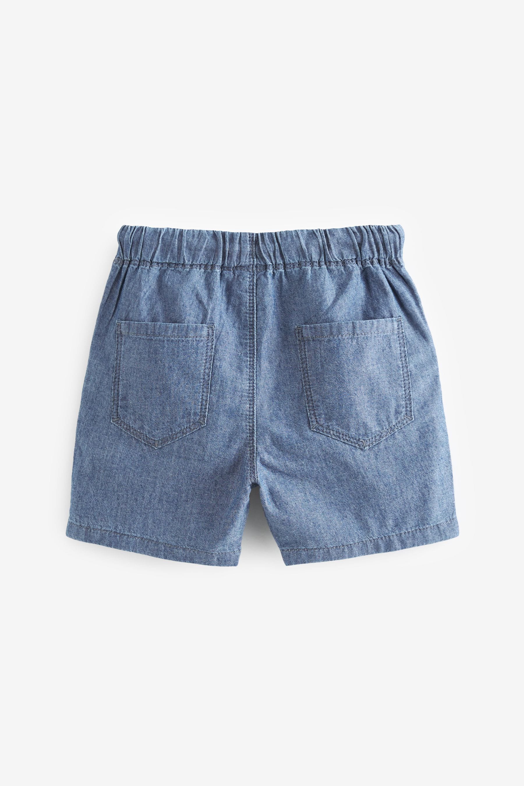 Classic Blues Pull-On Shorts 3 Pack (3mths-7yrs)