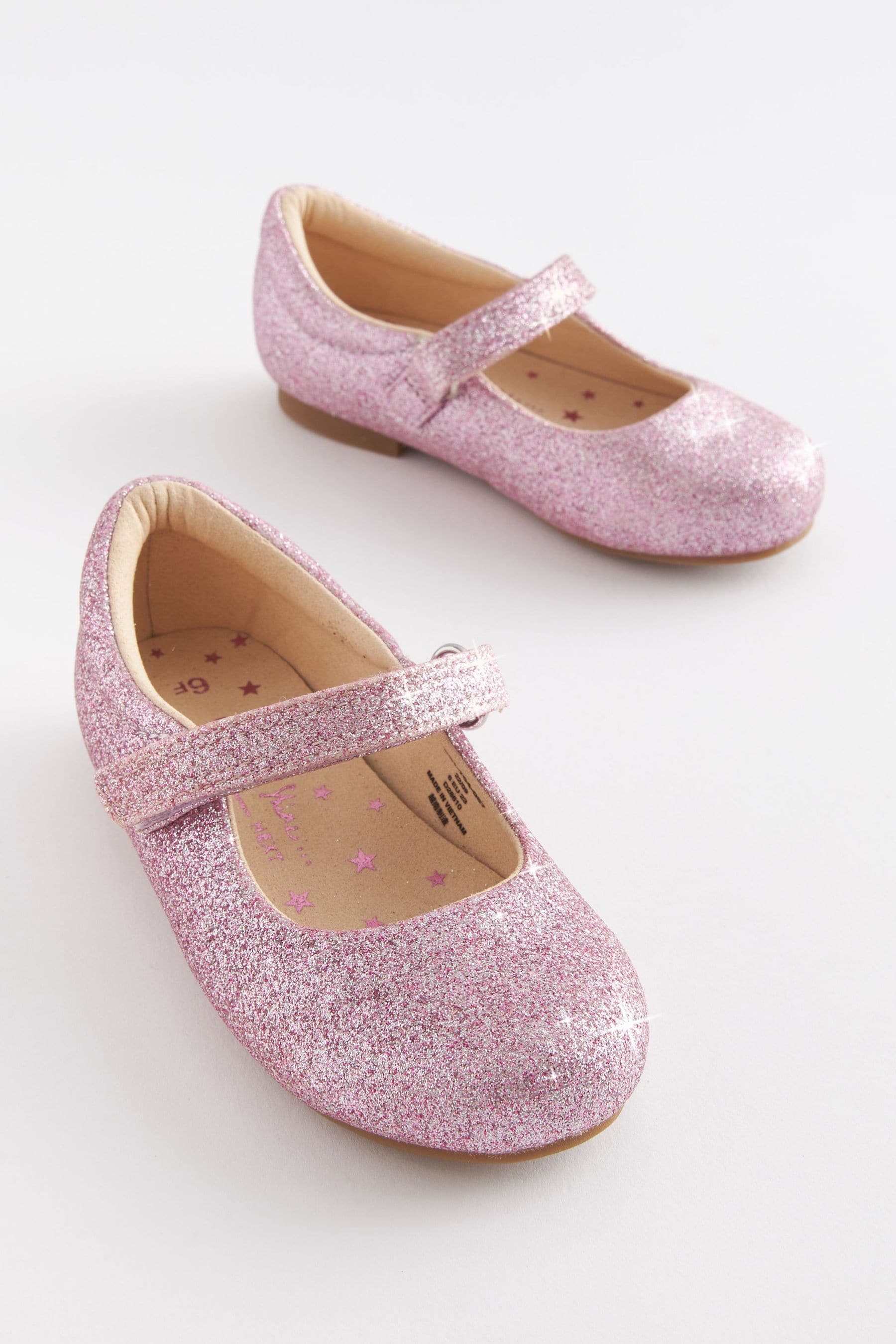 Pink Glitter Mary Jane Shoes