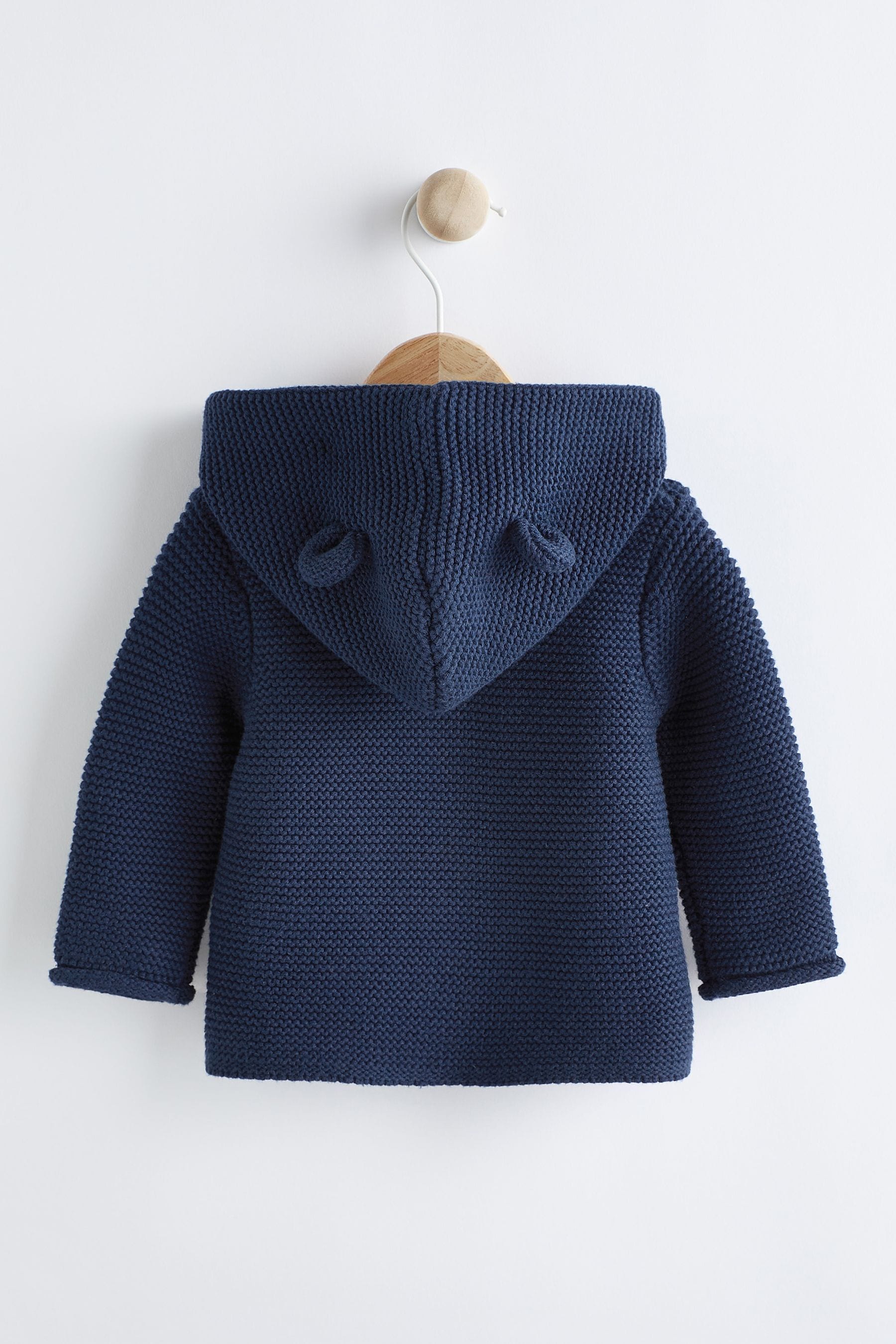 Blue Baby Knitted Cardigan (0mths-3yrs)