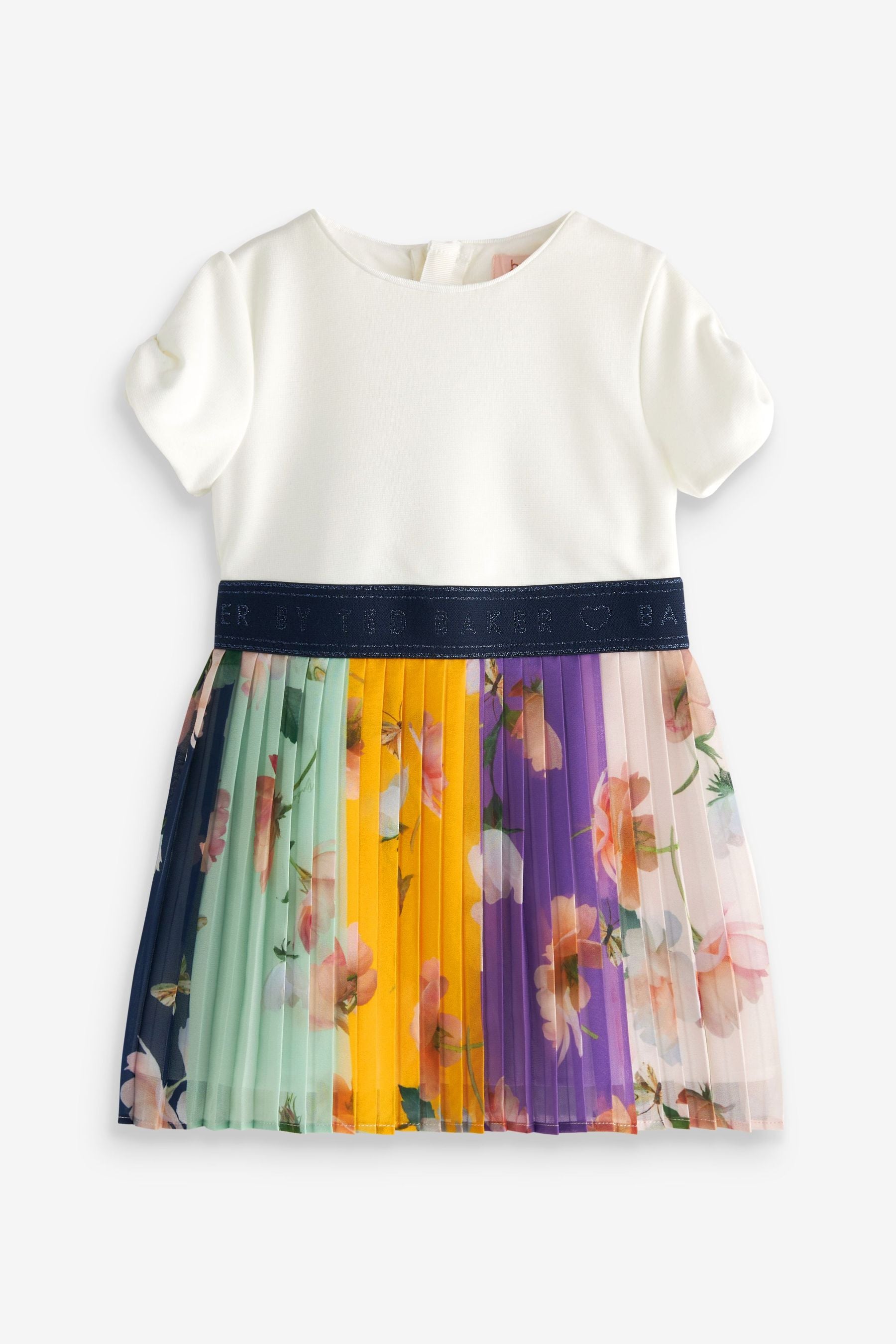 Multi Baker by Ted Baker Multi Pleated Mockable Dress