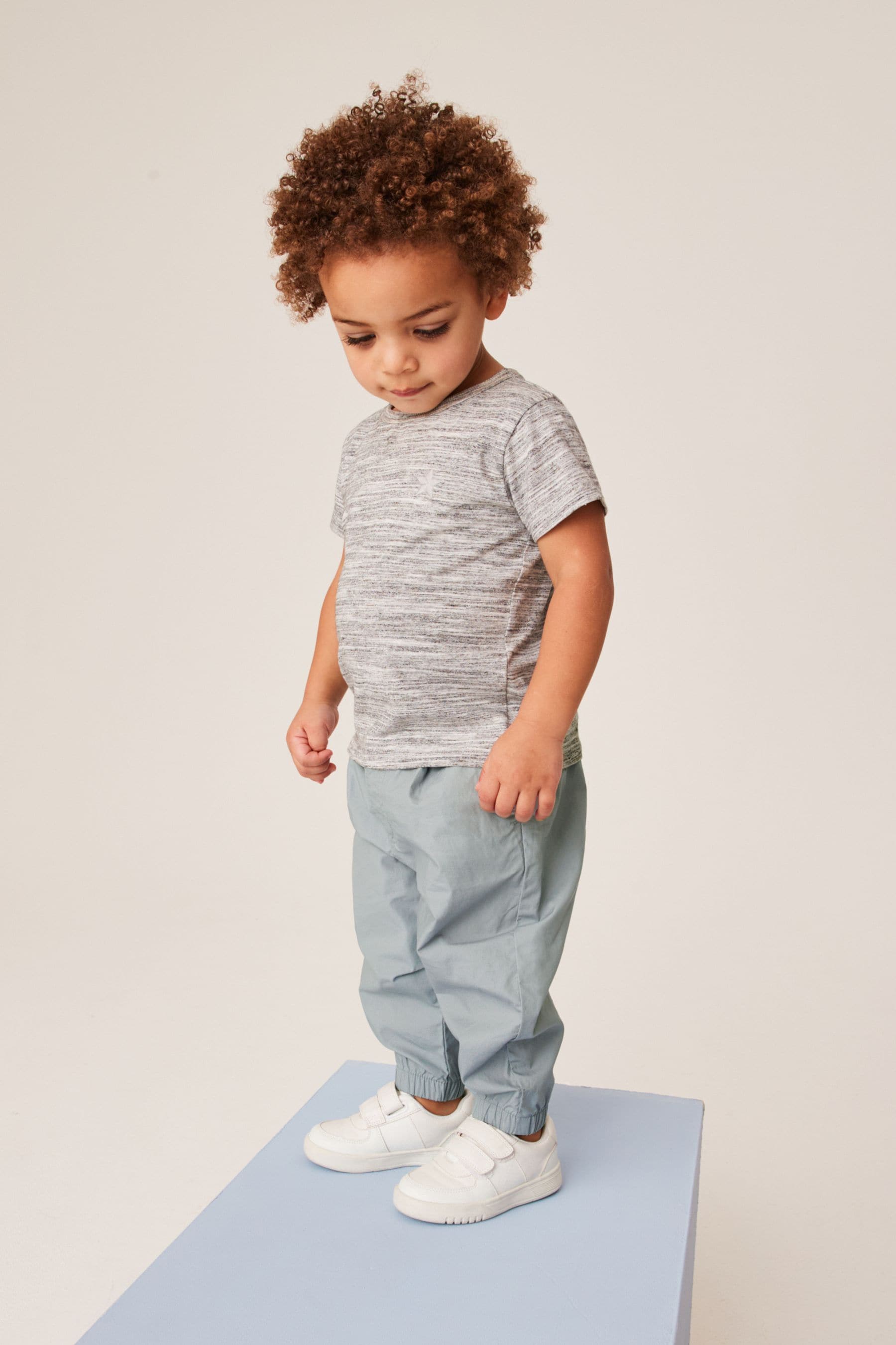 Blue Parachute Trousers (3mths-7yrs)