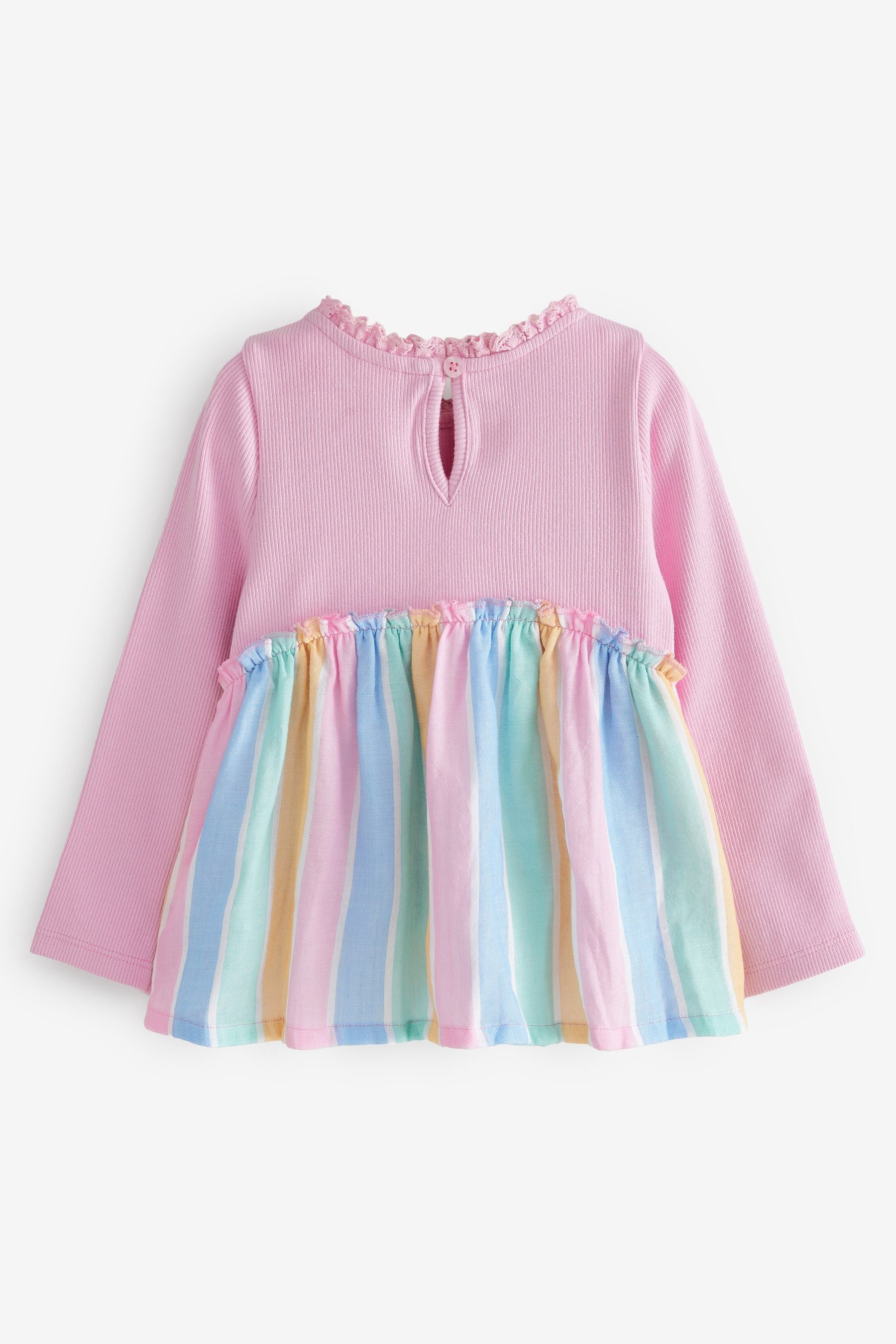 Rainbow Long Sleeve Blouse (3mths-7yrs)