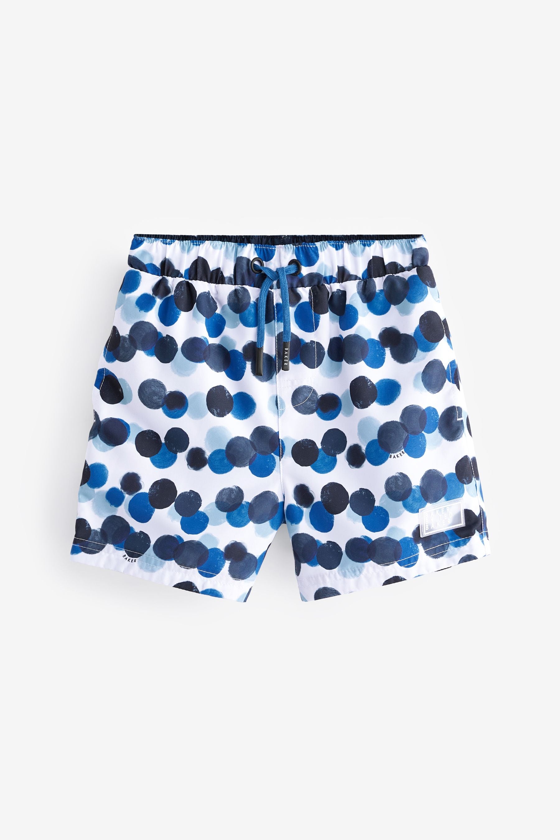 Cream/Navy Baker by Ted Baker Swim Shorts