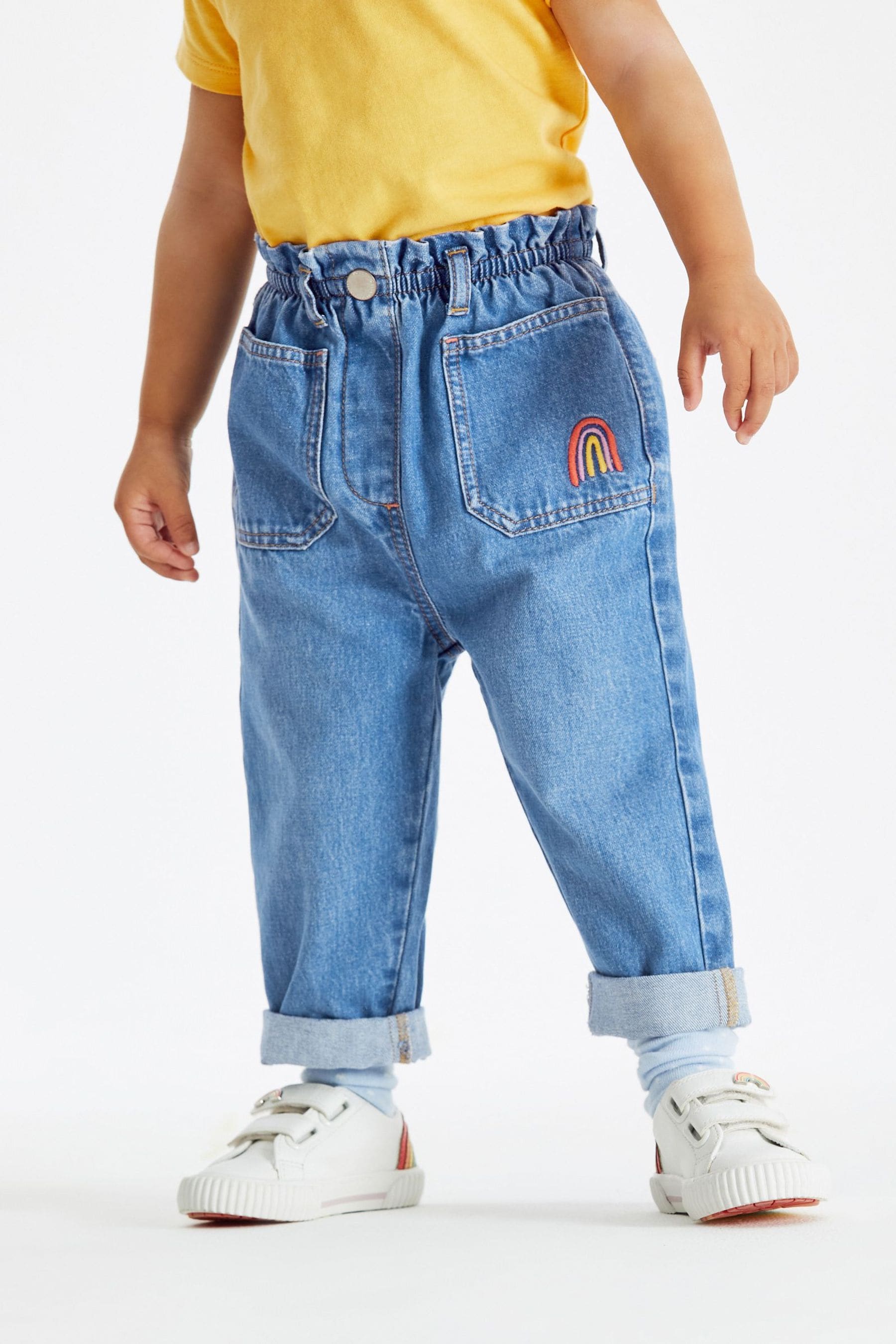 Denim Rainbow Pocket Jeans (3mths-7yrs)