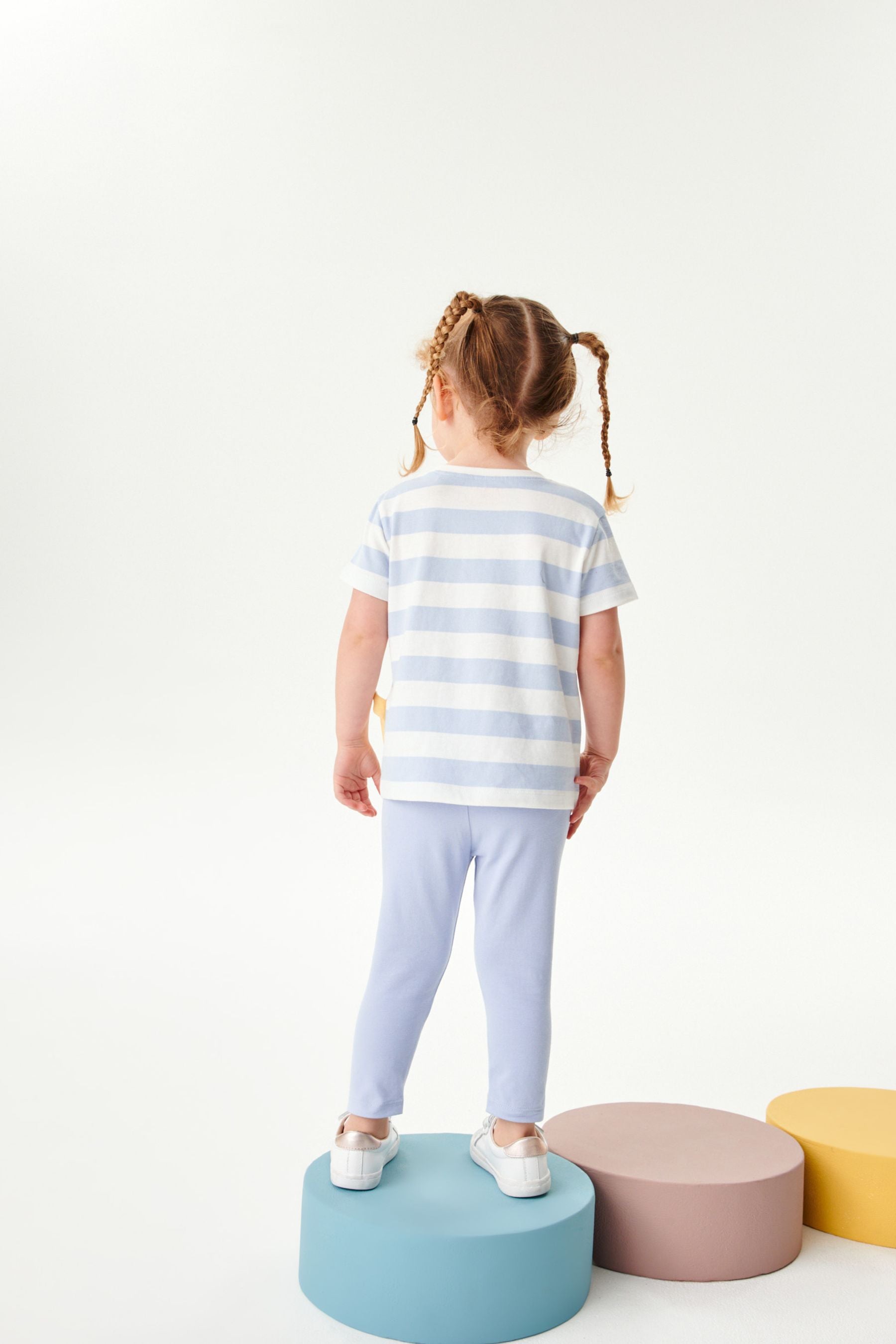 Blue Duck Embroidered Leggings (3mths-7yrs)