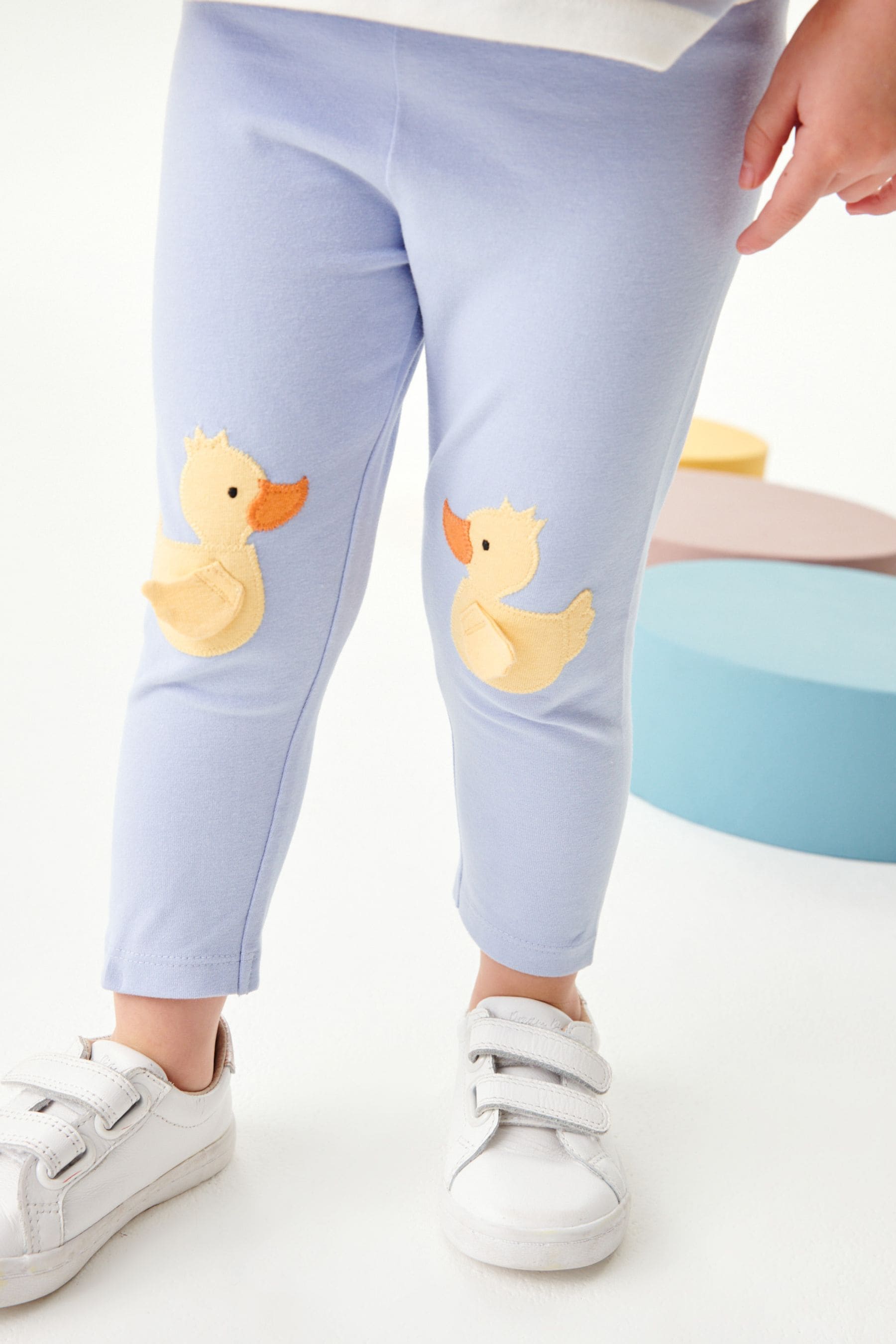 Blue Duck Embroidered Leggings (3mths-7yrs)