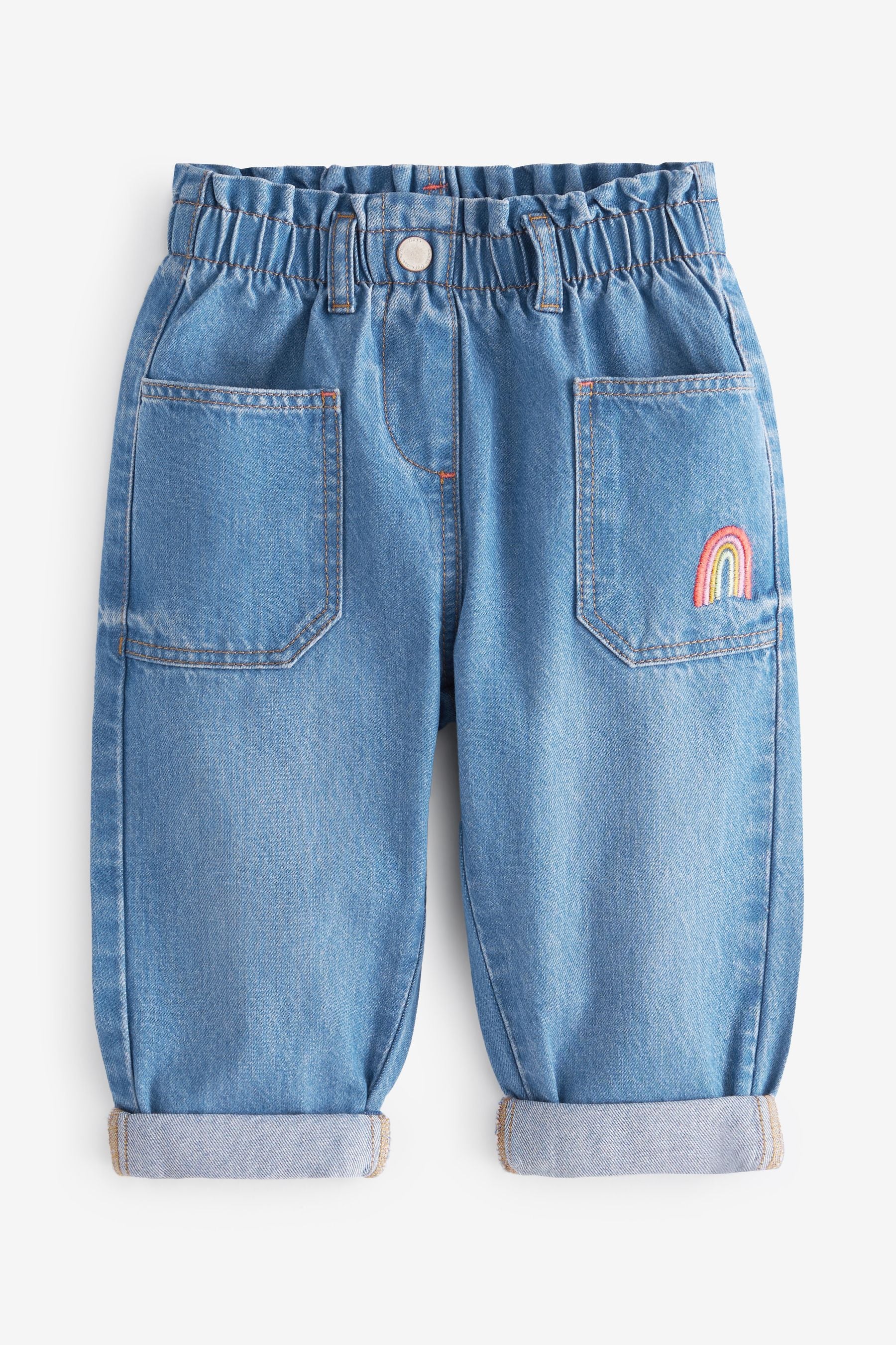 Denim Rainbow Pocket Jeans (3mths-7yrs)