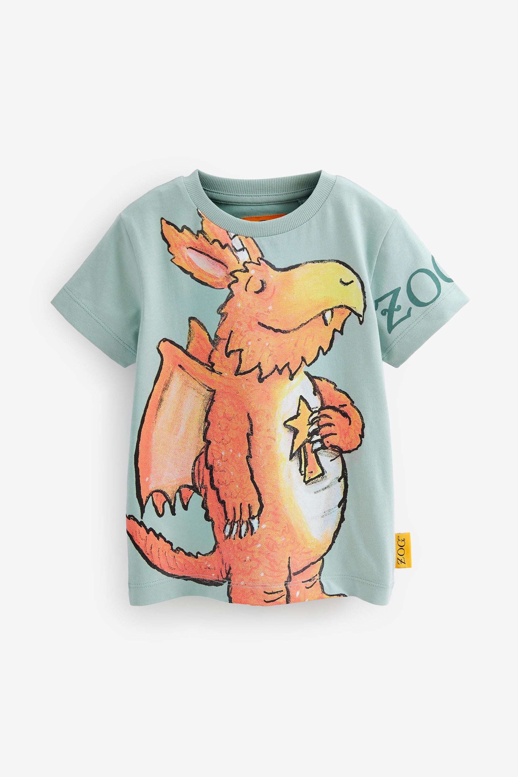 Green Zog Short Sleeves License T-Shirt (3mths-8yrs)