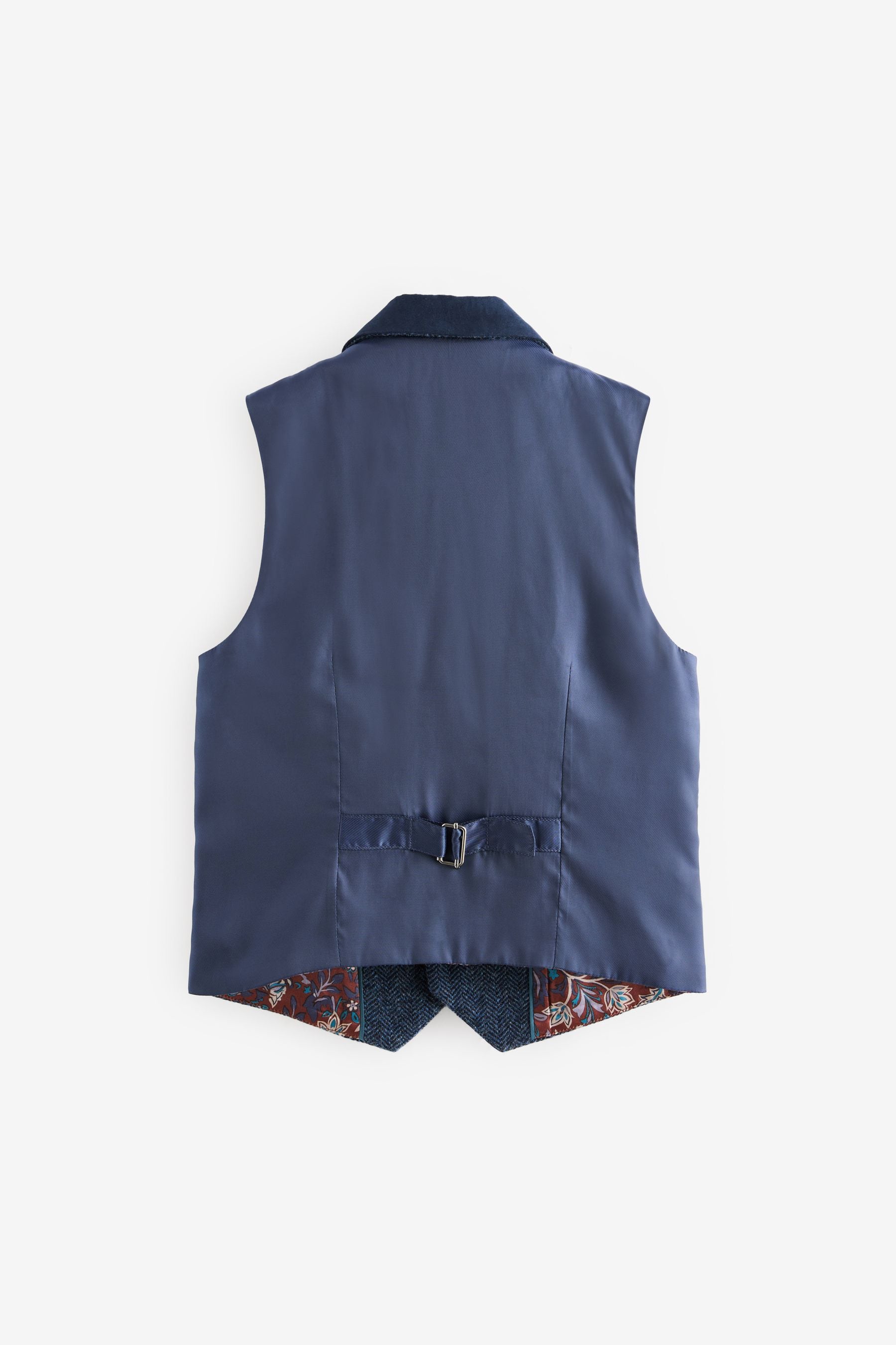 Blue Waistcoat (12mths-16yrs)