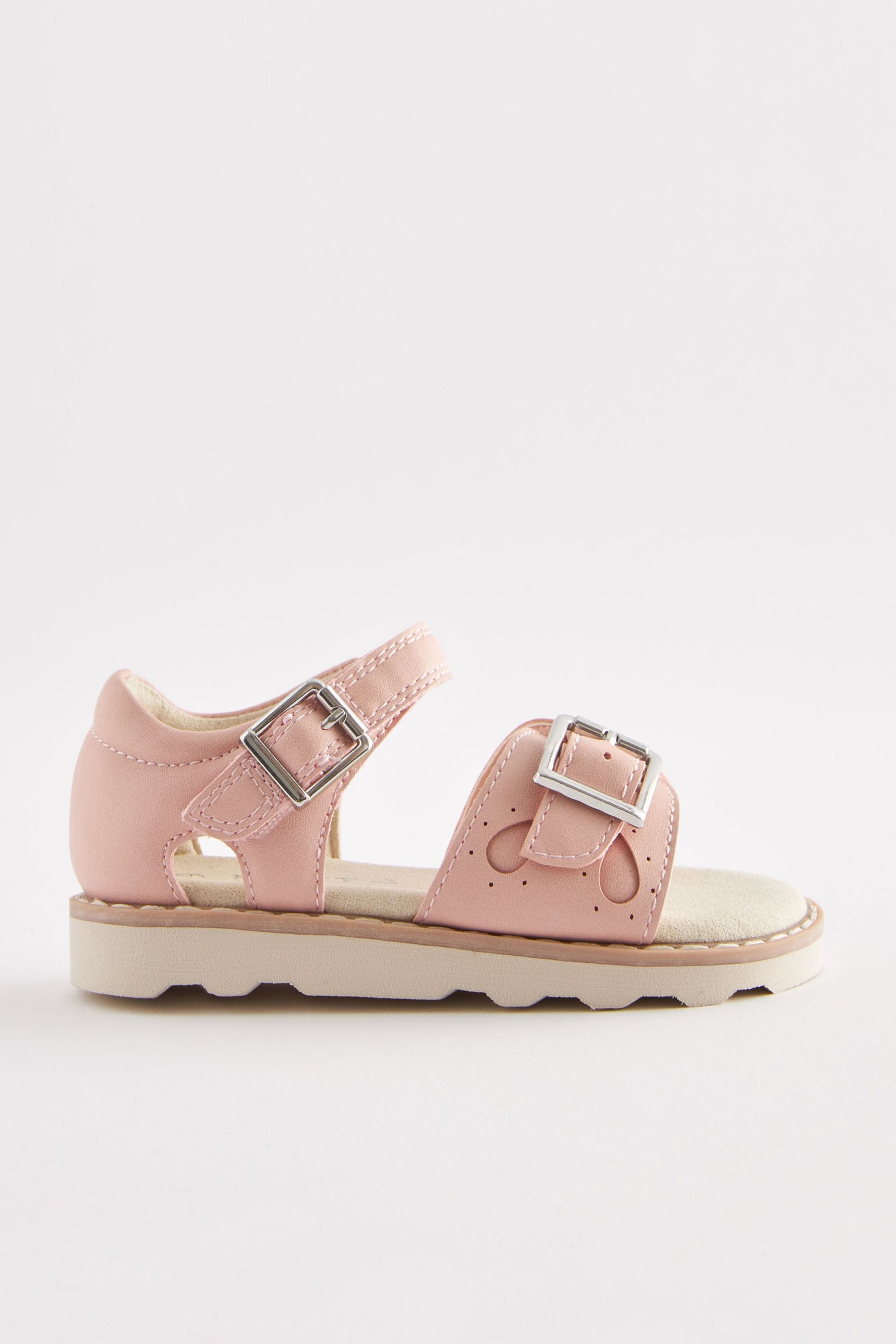 Pink Closed Back Sandals