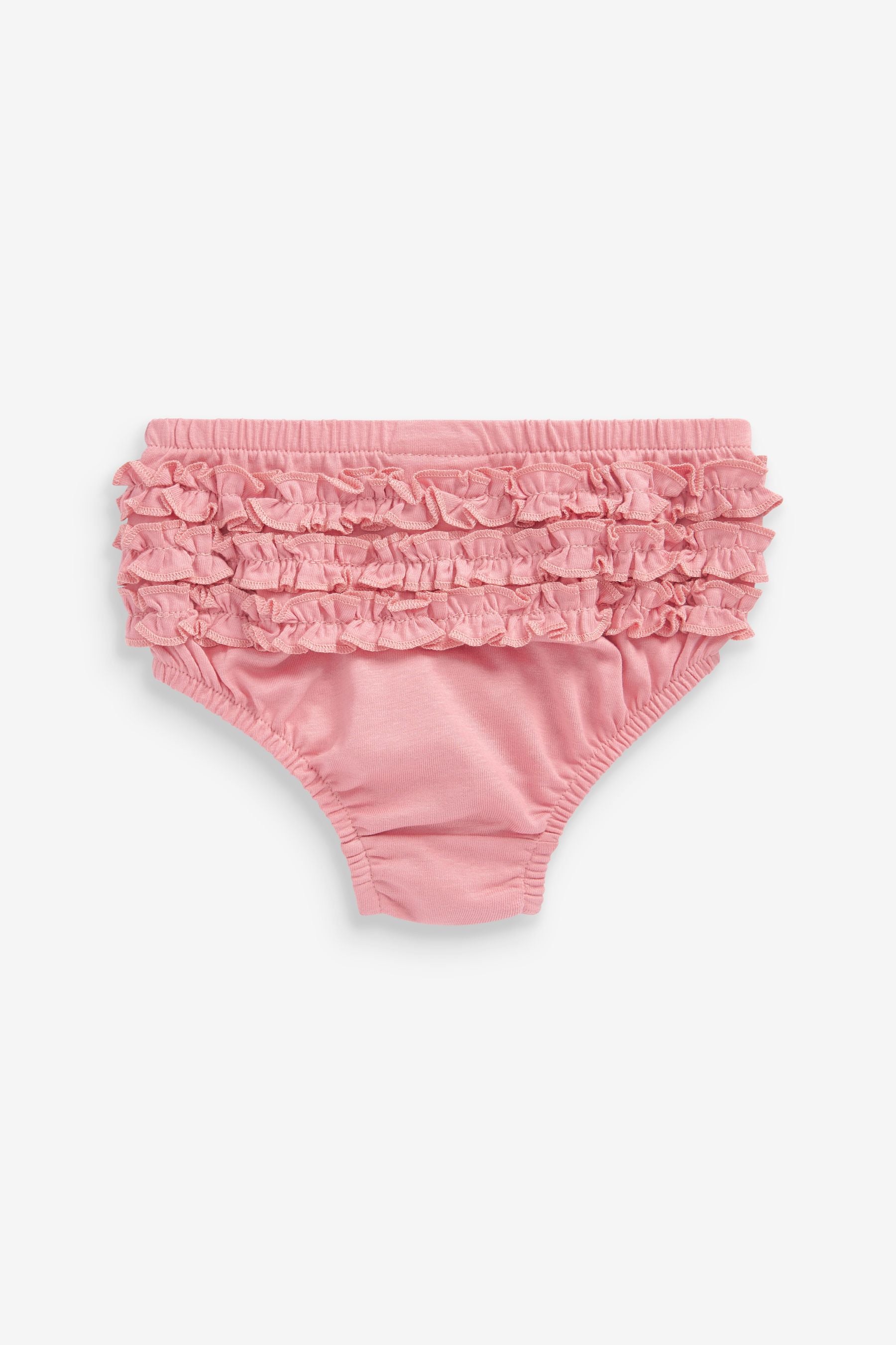 Pink Frill Knickers 2 Pack (0mths-2yrs)