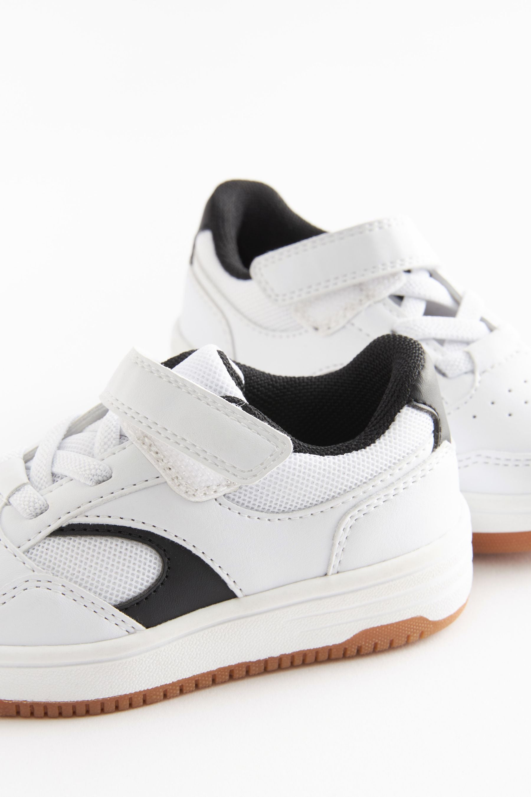 White One Strap Skate Trainers