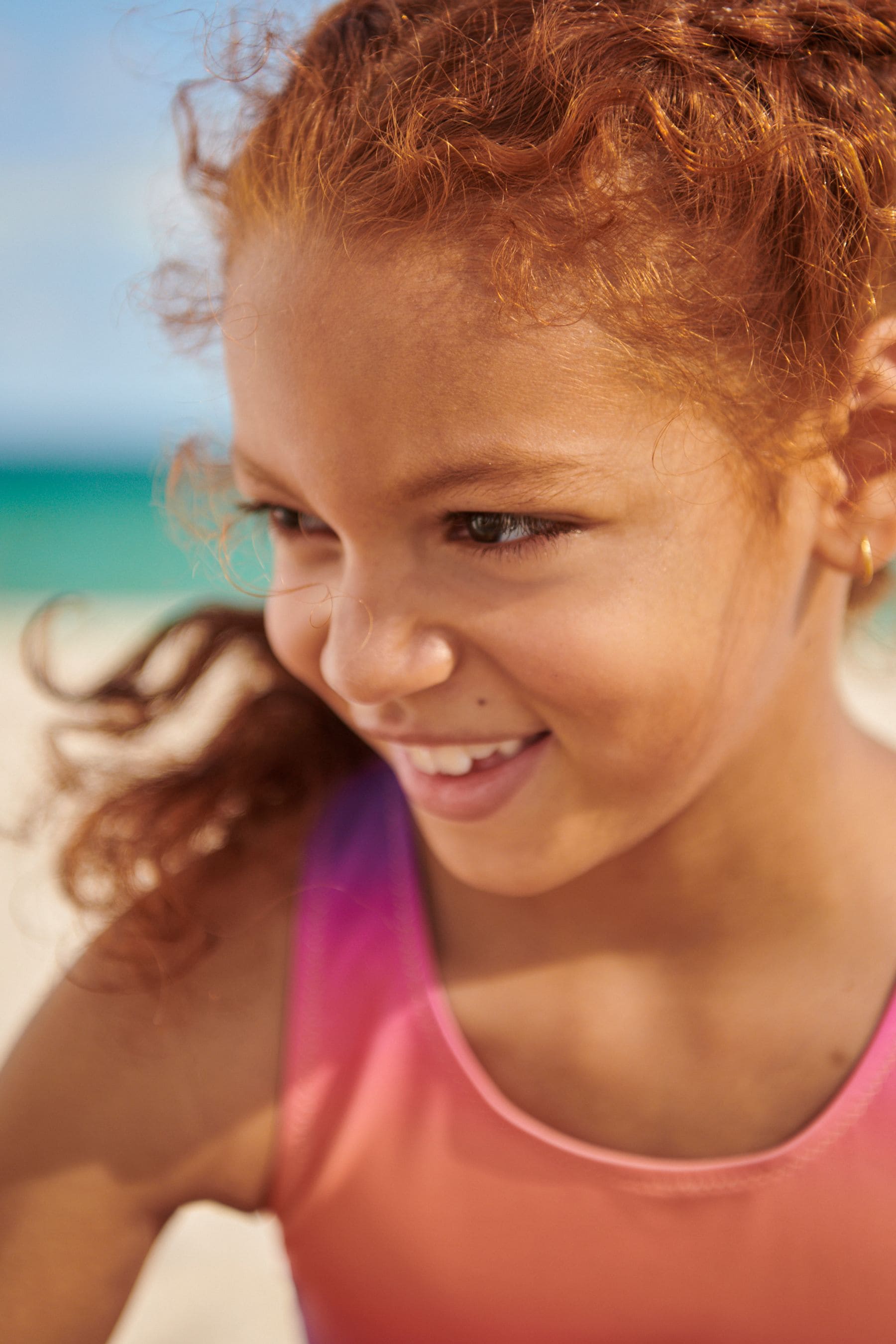 Orange Sunset Swimsuit (3-16yrs)