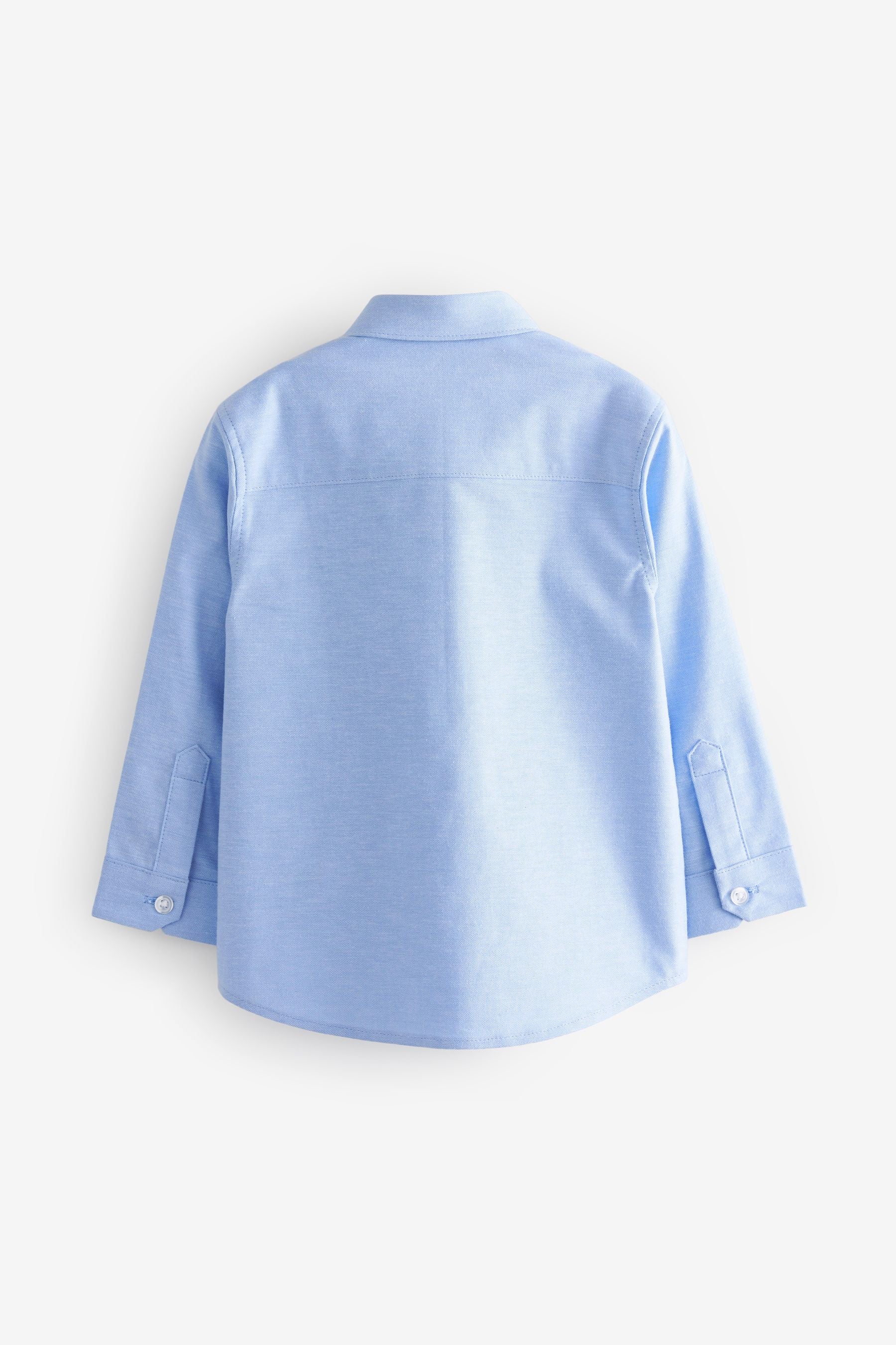 Blue Long Sleeve Oxford Shirt (3mths-7yrs)