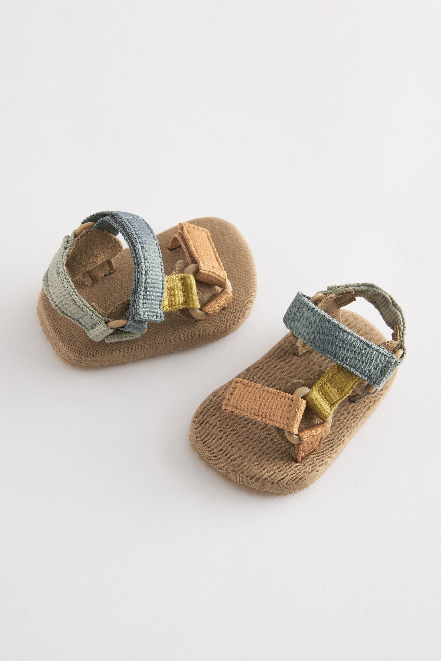 Mineral Colourblock Baby Tape Trekker Sandals (0-24mths)