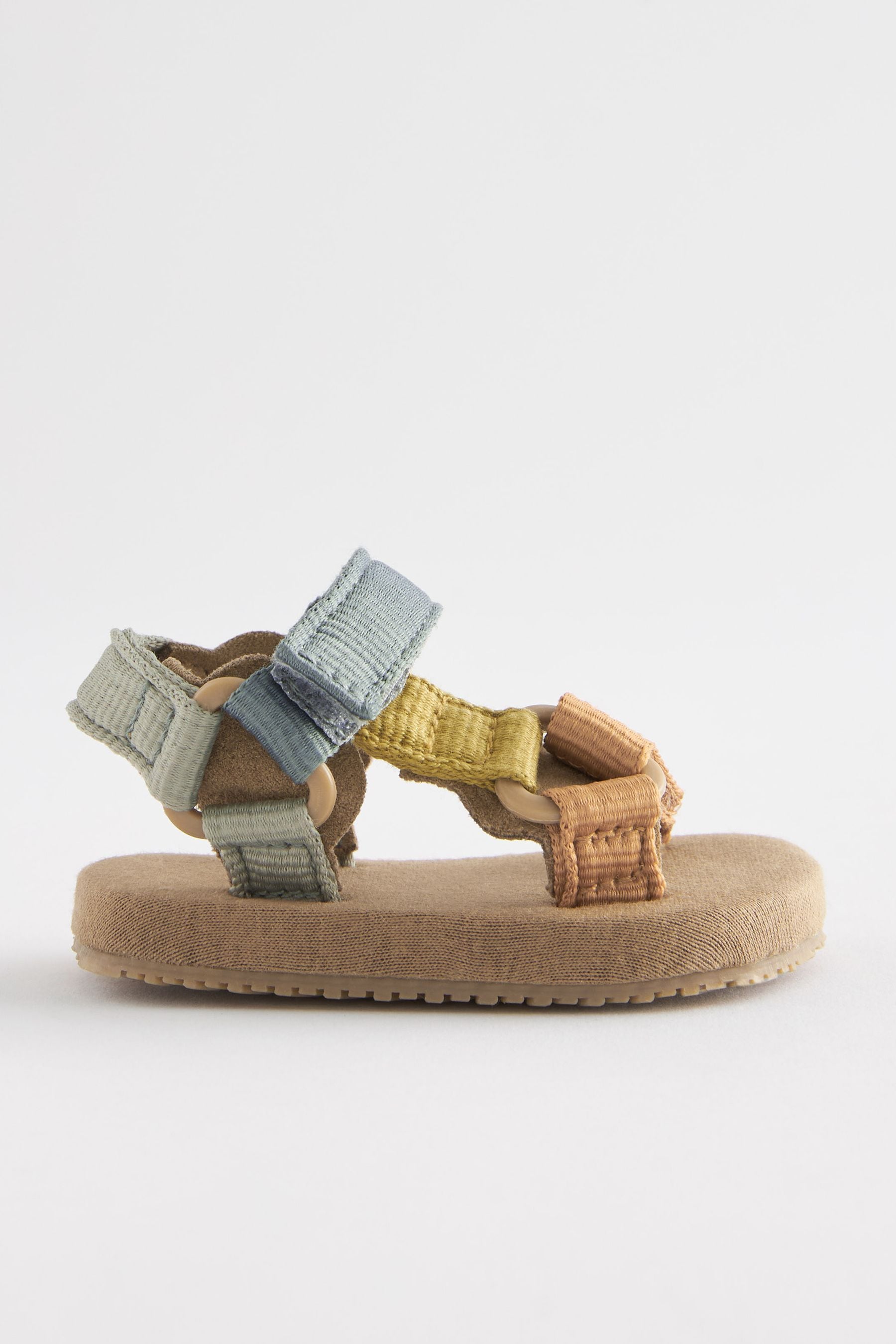 Mineral Colourblock Baby Tape Trekker Sandals (0-24mths)