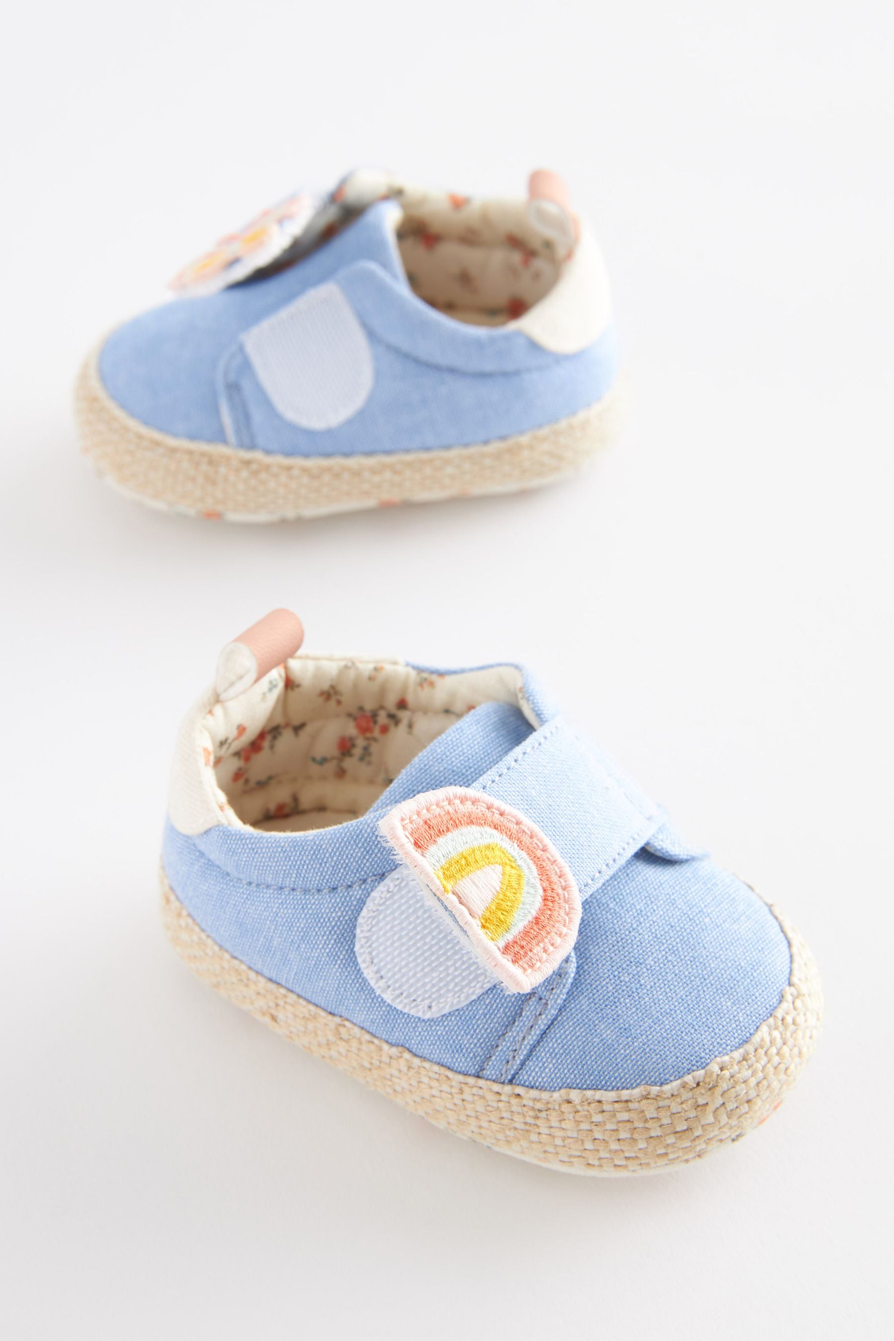 Denim Blue Character Baby Trainers (0-24mths)