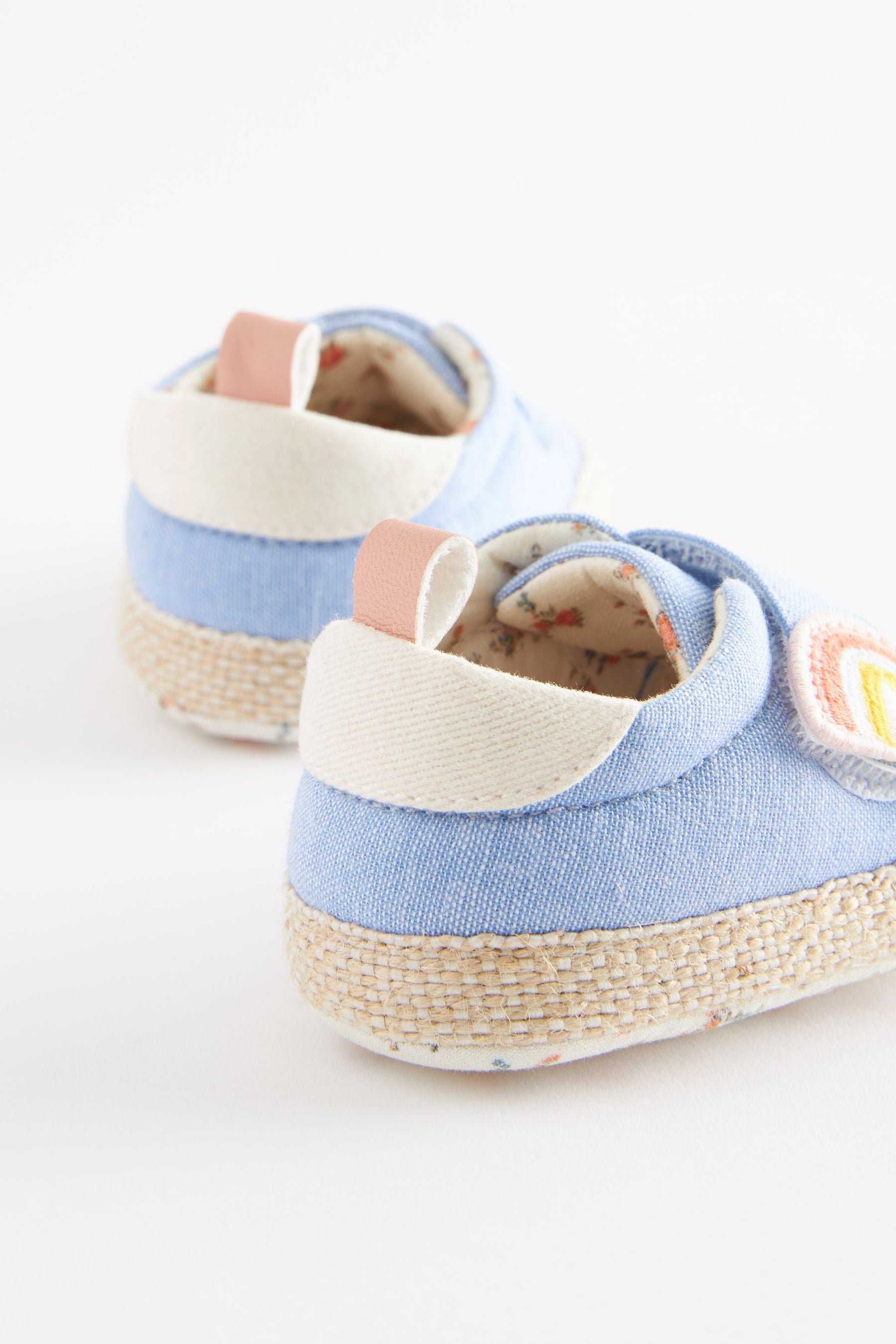 Denim Blue Character Baby Trainers (0-24mths)