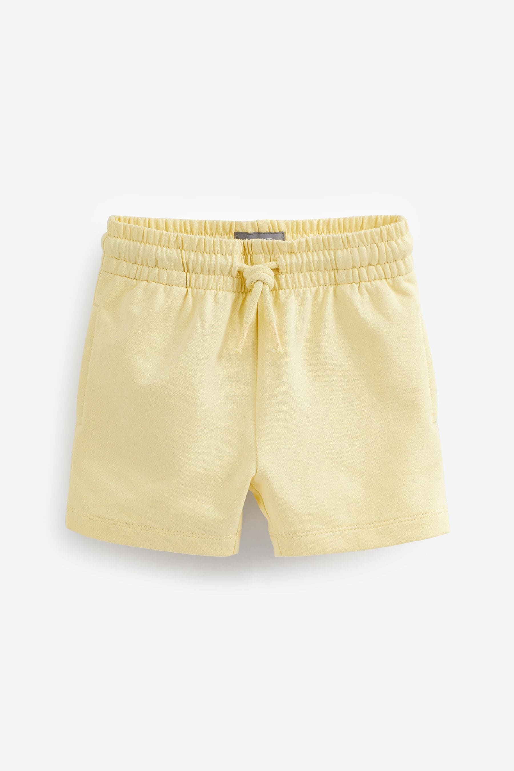 Pastel Yellow Jersey Shorts (3mths-7yrs)