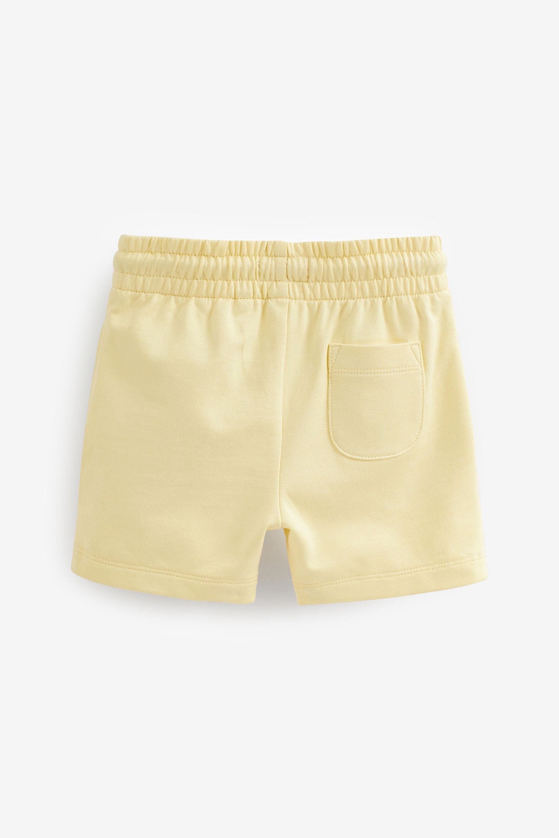 Pastel Yellow Jersey Shorts (3mths-7yrs)