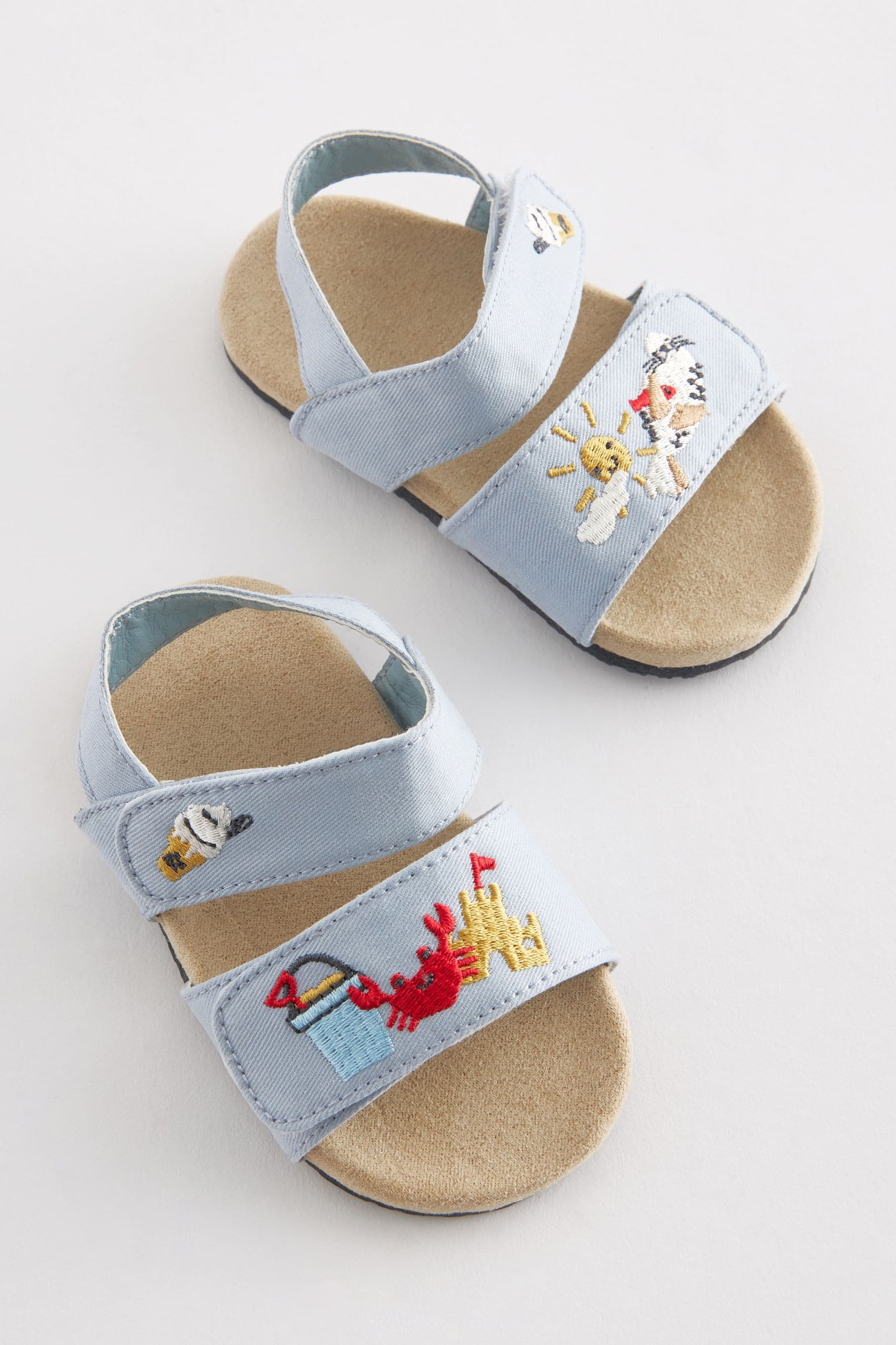 Blue Beach Baby Corkbed Sandals (0-24mths)