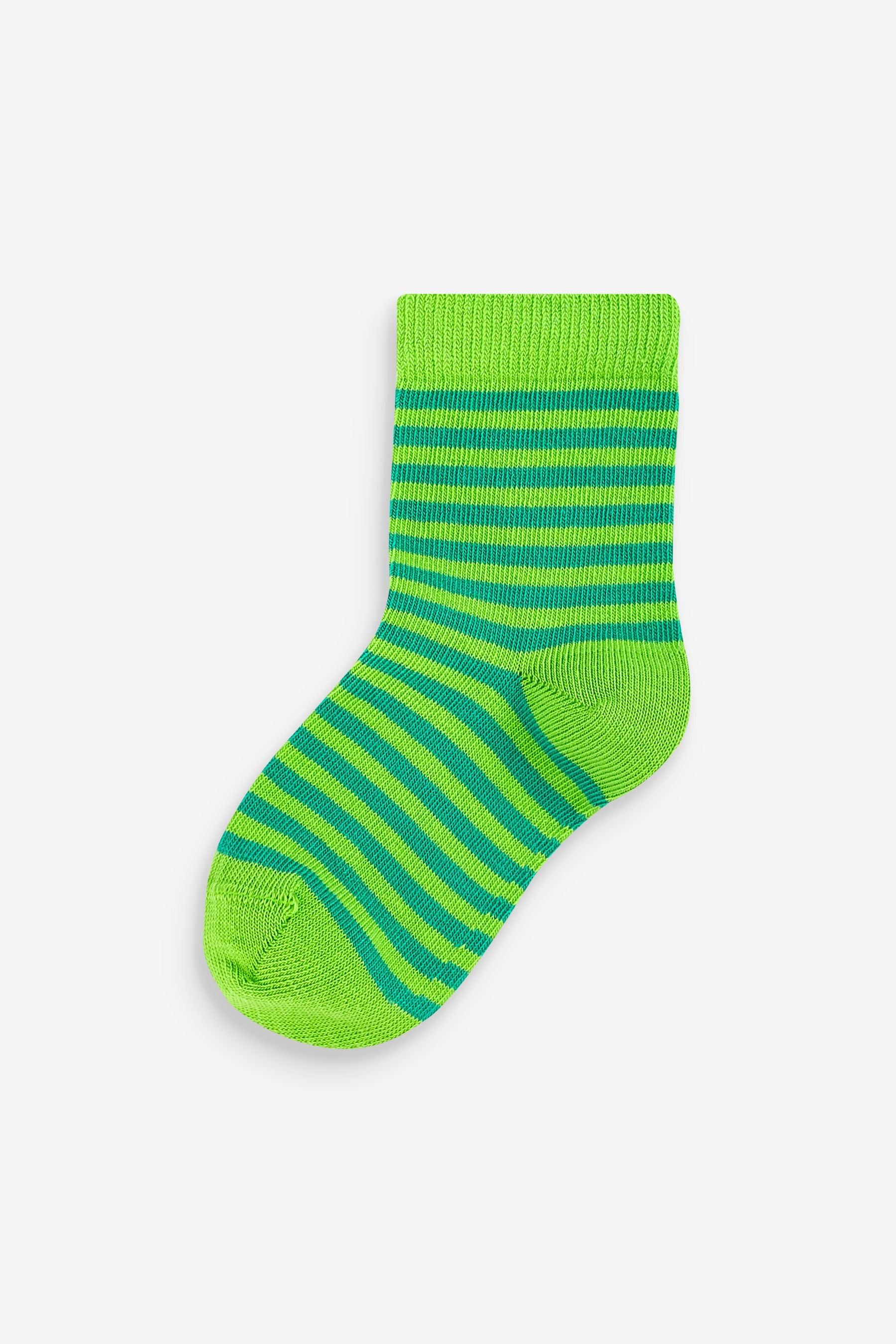 Bright Stripes Cotton Rich Socks 7 Pack