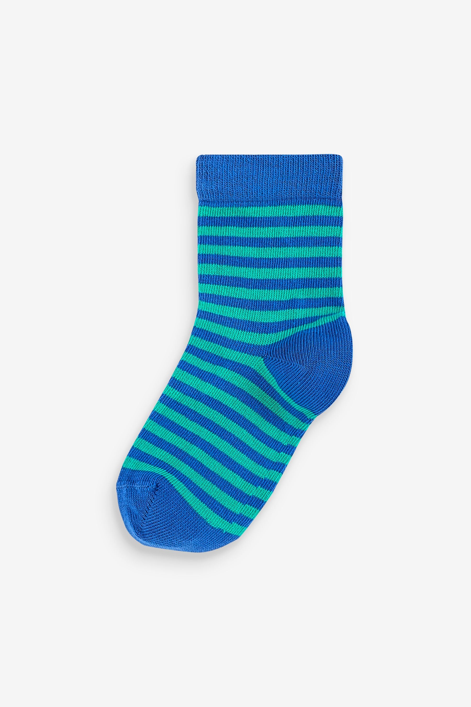 Bright Stripes Cotton Rich Socks 7 Pack