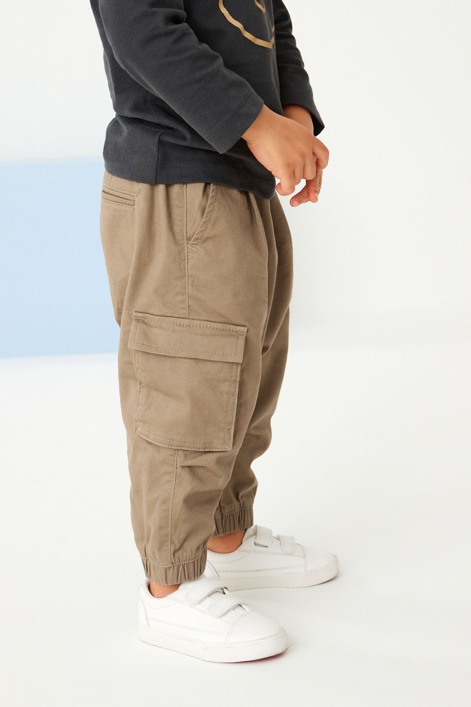 Tan Brown Cargo Trousers (3mths-7yrs)