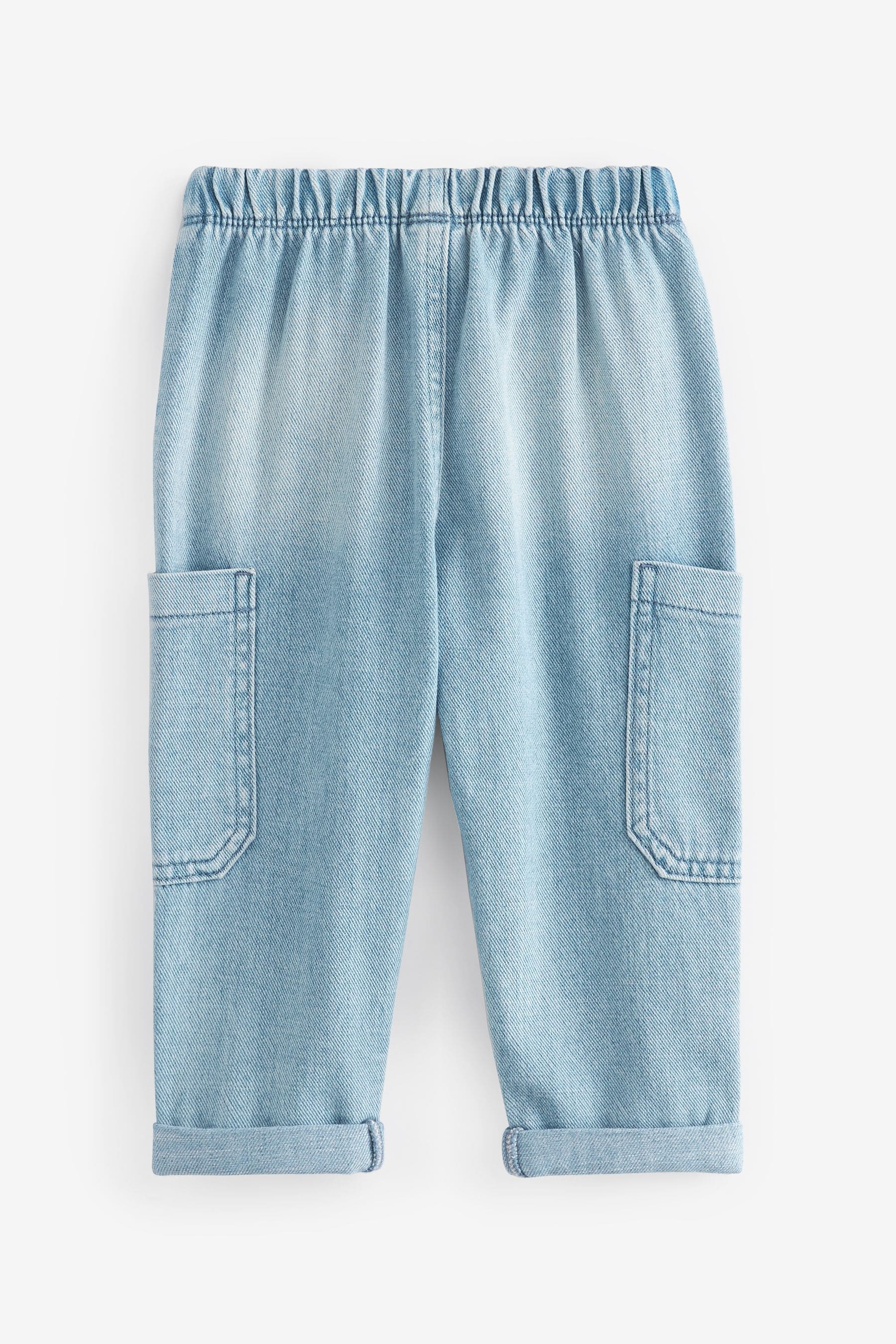 Light Blue Denim Utility Jeans (3mths-7yrs)