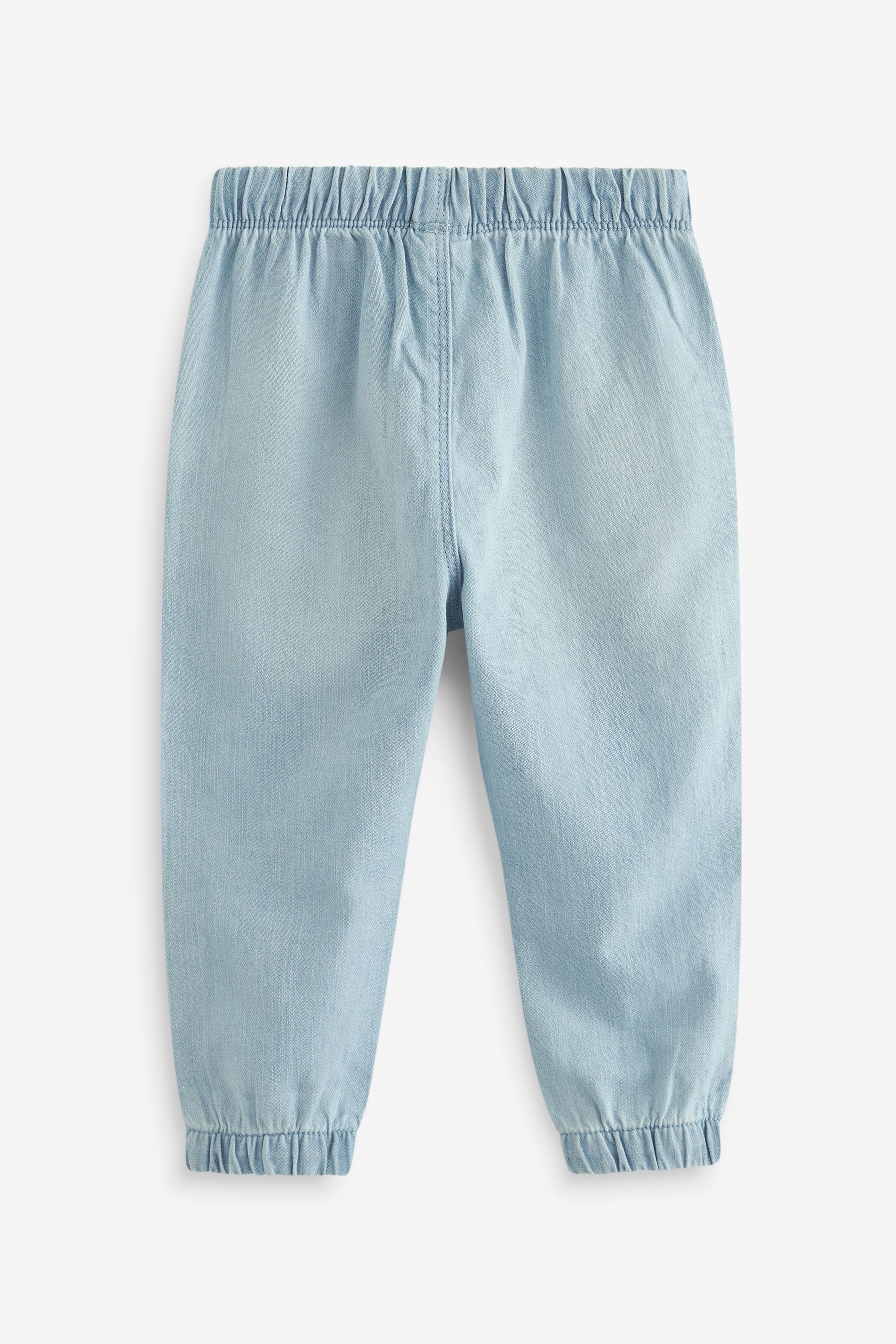 Light Blue Lightweight Pull-On Jeans (3mths-7yrs)