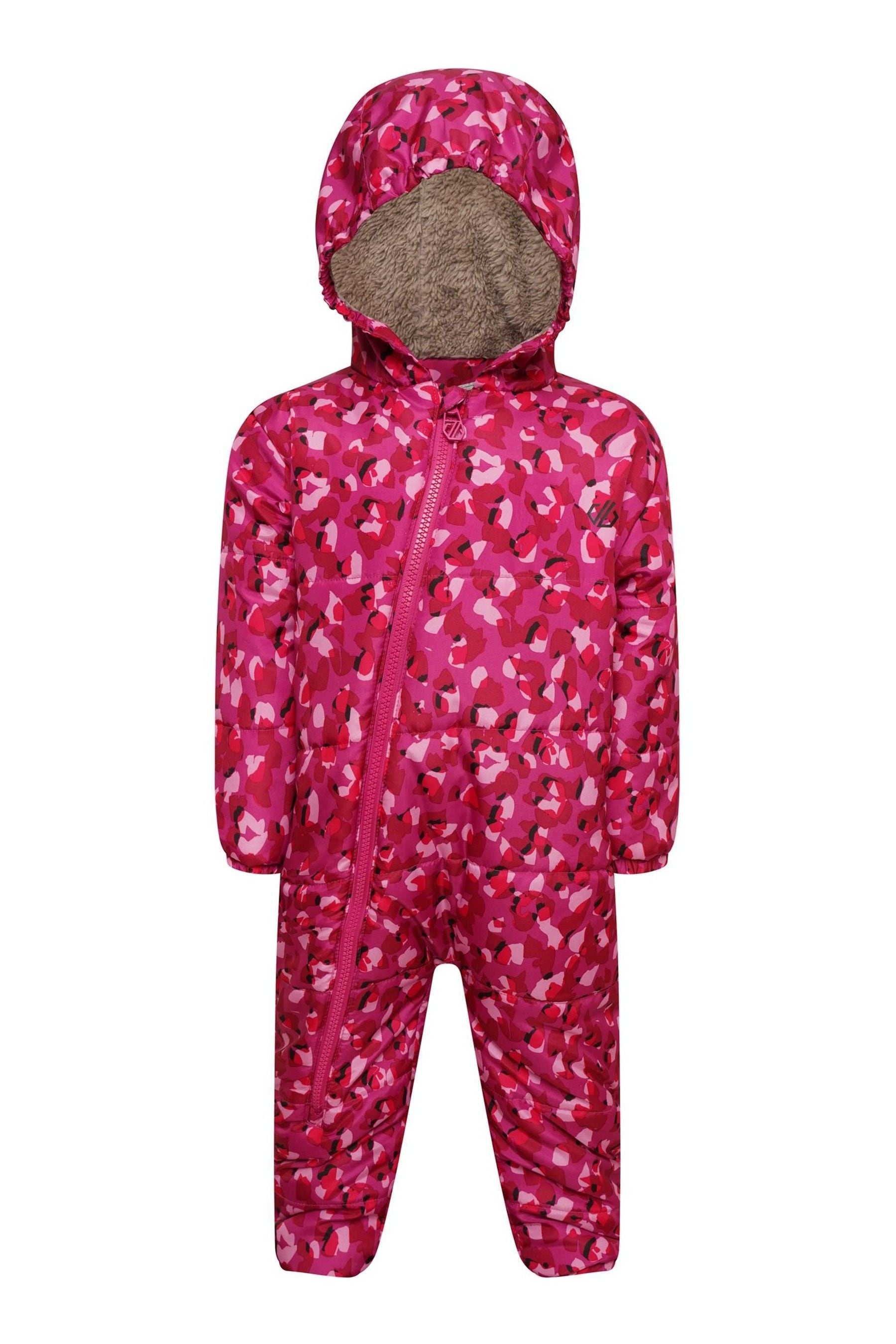 Pink Dare 2b x Next Kids Toboggan Waterproof Snowsuit