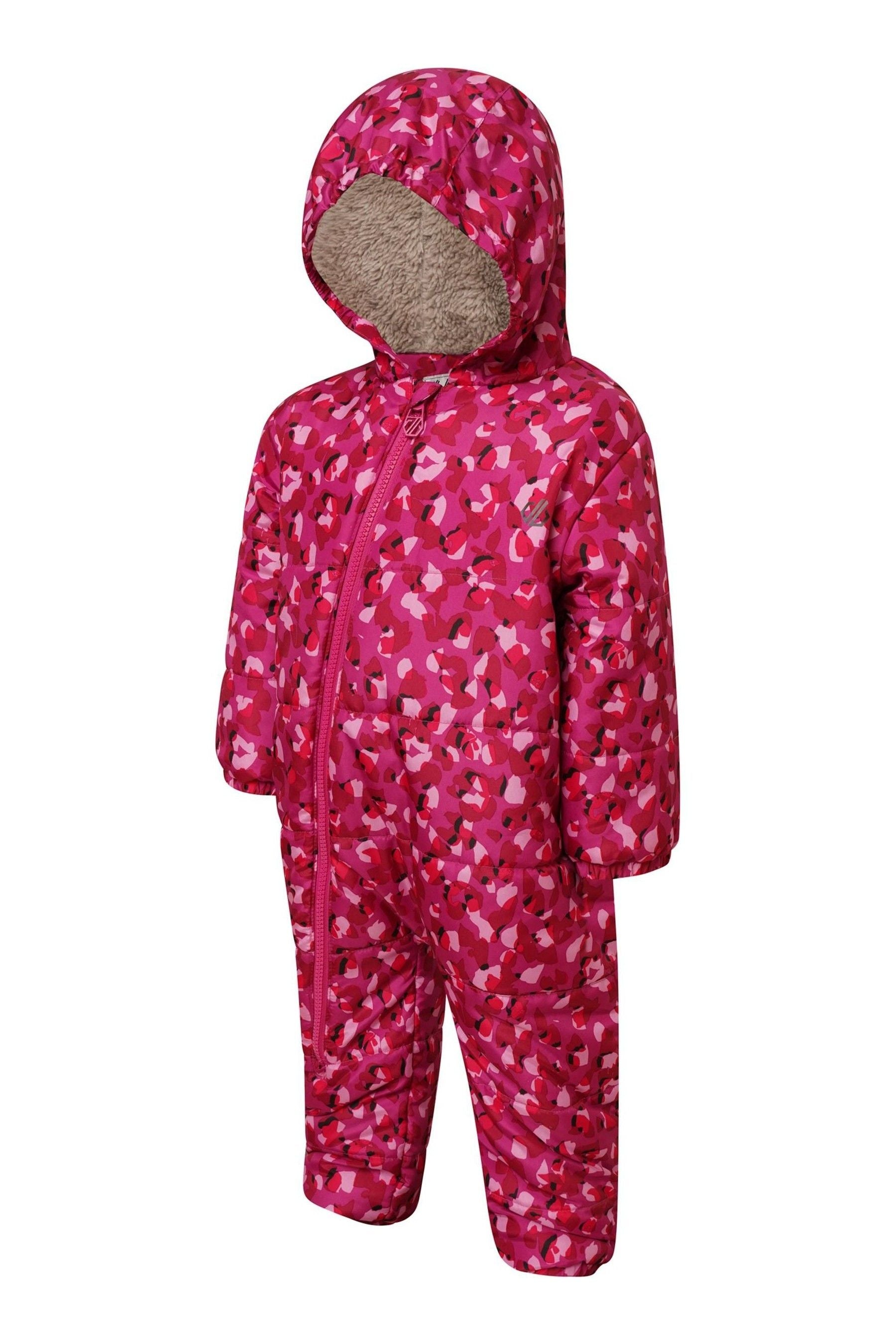 Pink Dare 2b x Next Kids Toboggan Waterproof Snowsuit