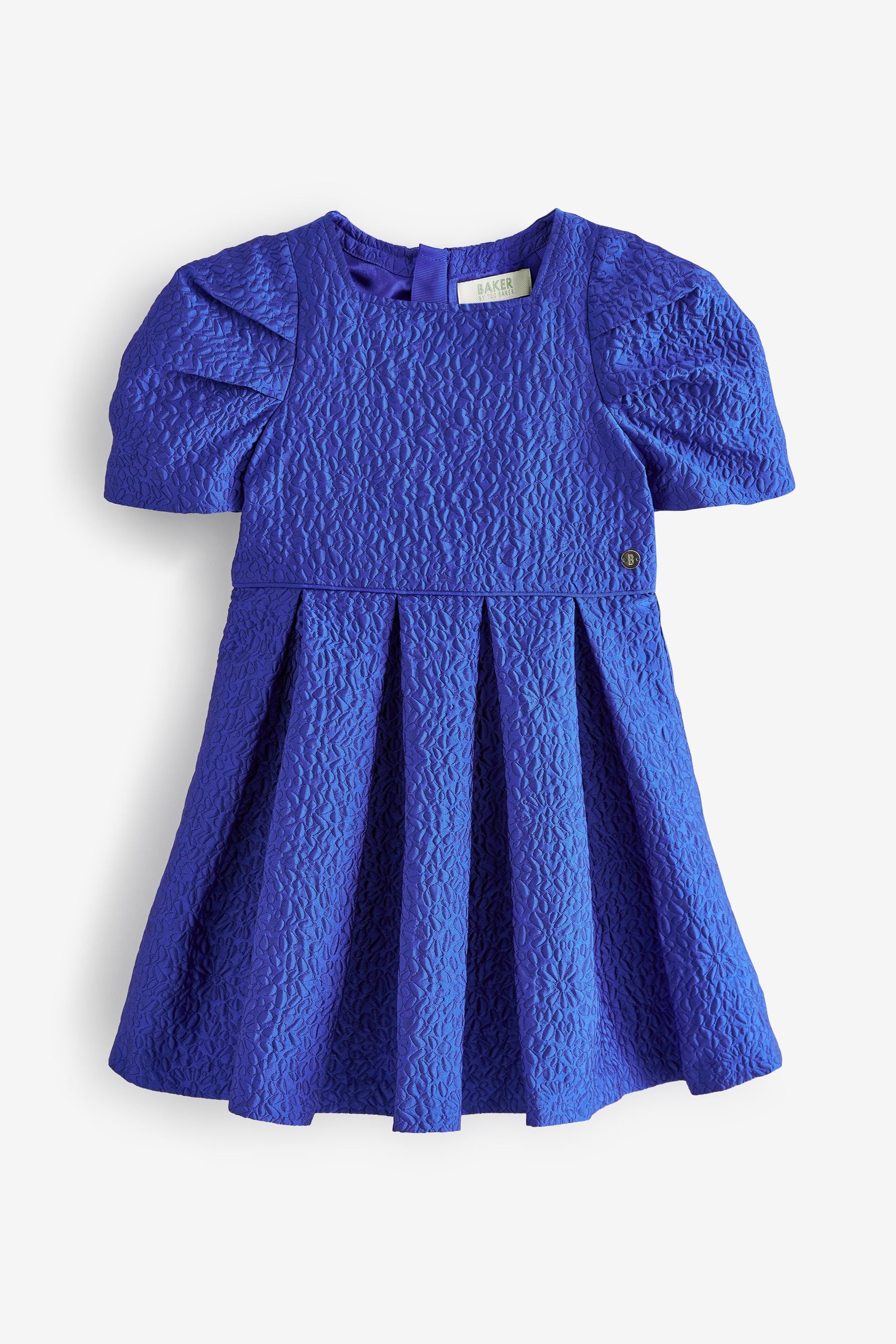 Blue Baker by Ted Baker Blue Cloque Dress