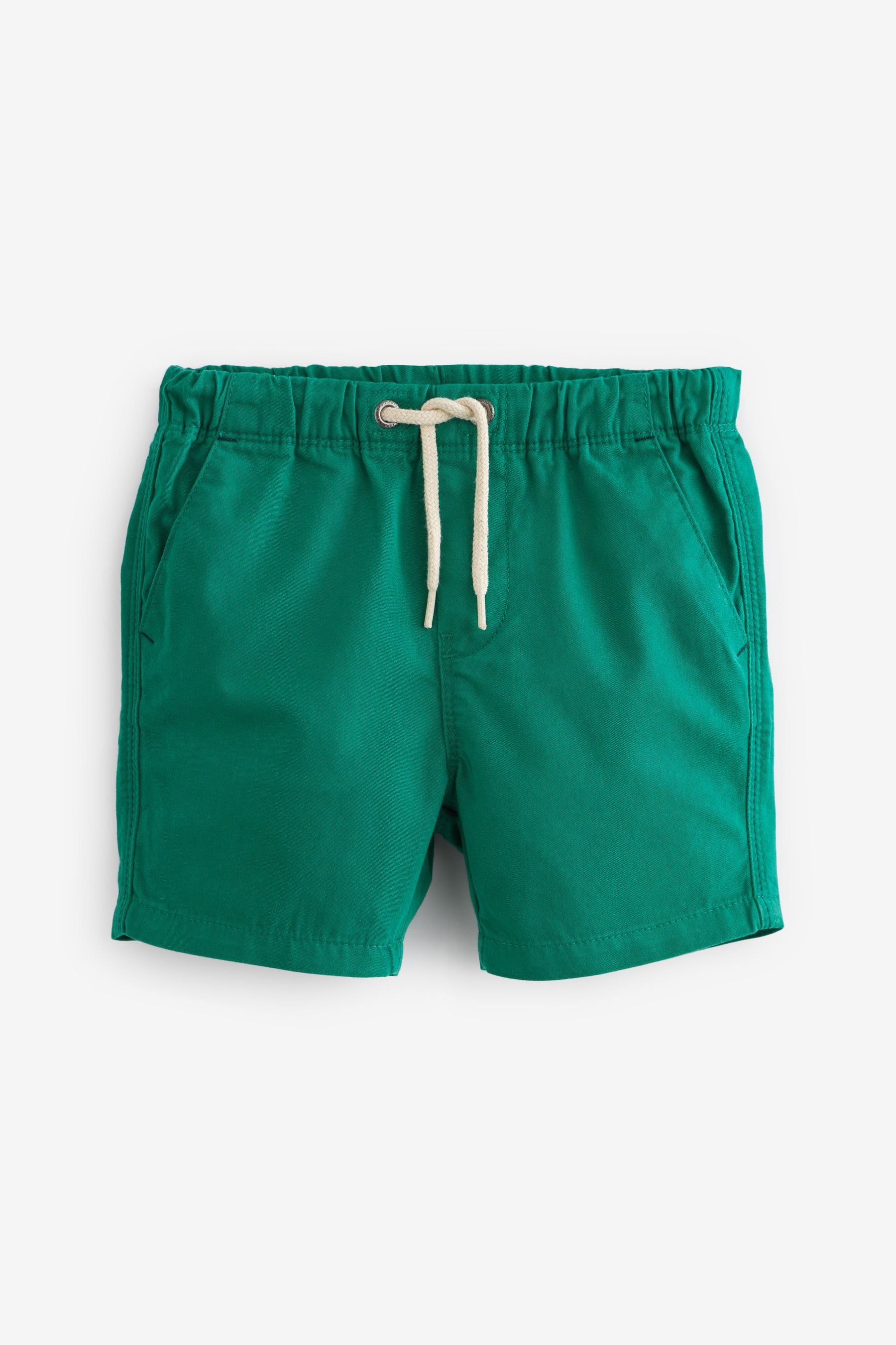 Green Pull-On Shorts (3mths-7yrs)