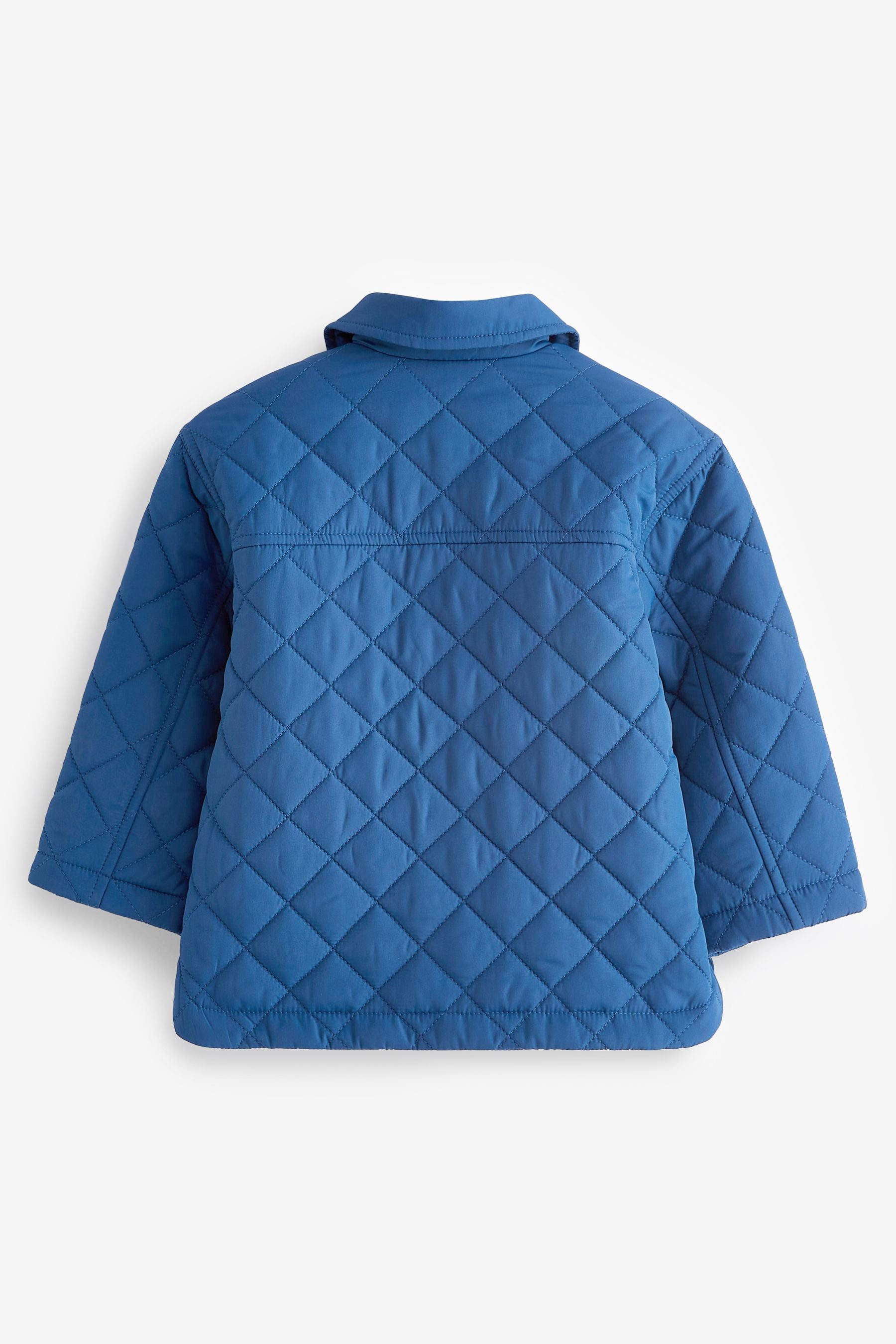 Navy Blue Lightweight Quilted Jacket (3mths-10yrs)