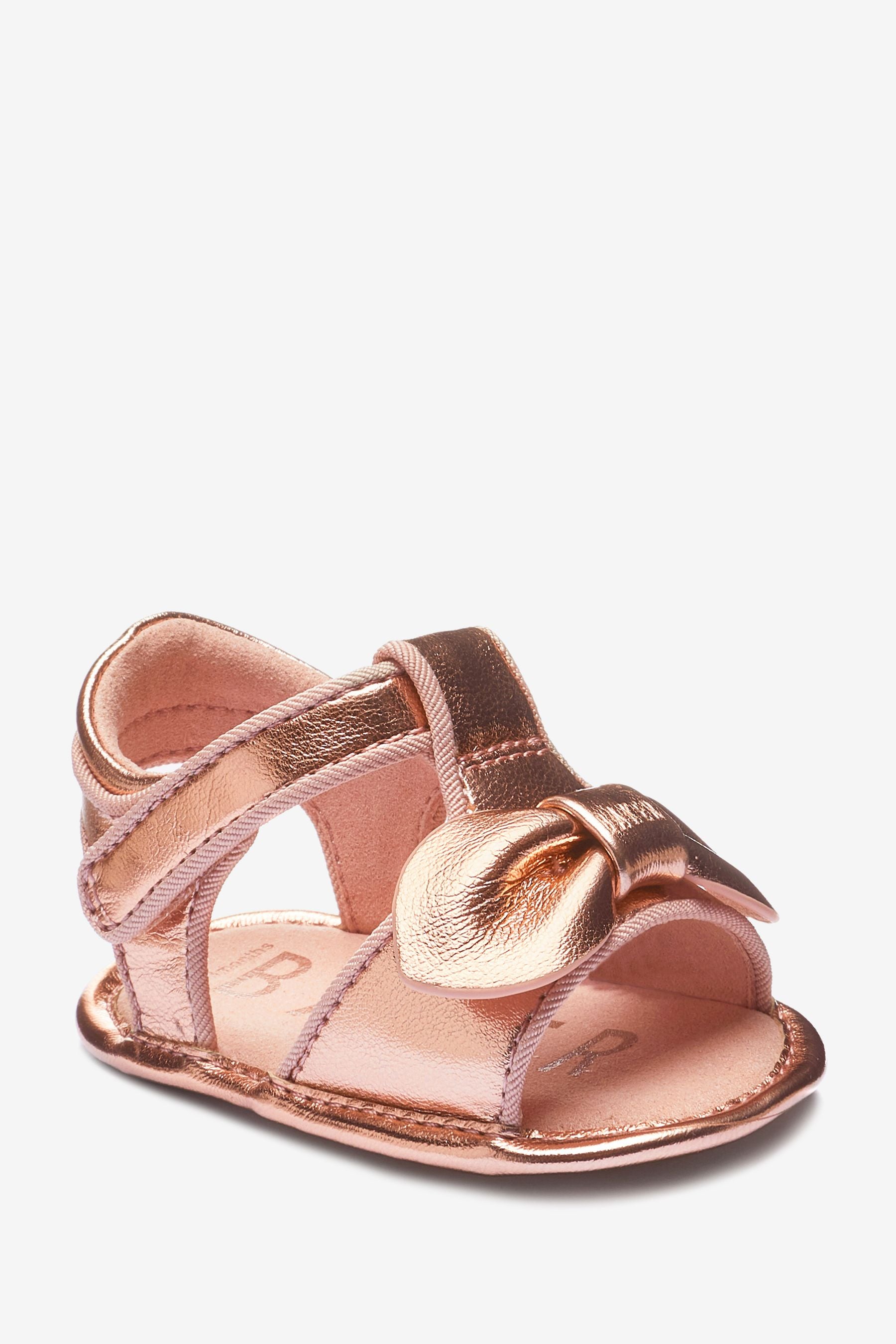 Rose Gold Baker by Ted Baker Rose Gold Sandal Bow Padders