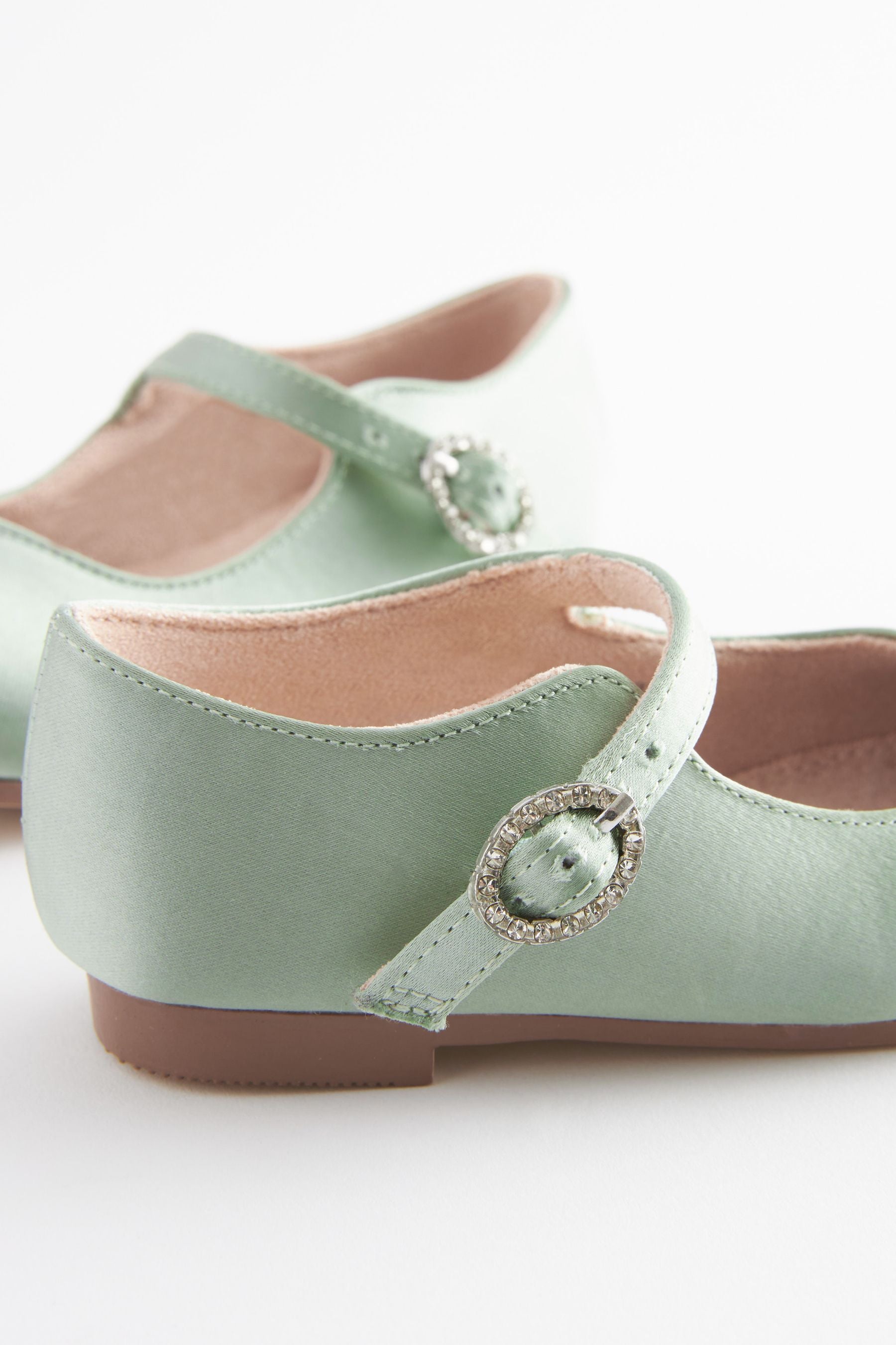 Sage Green Bridesmaid Collection Mary Jane Occasion Shoes