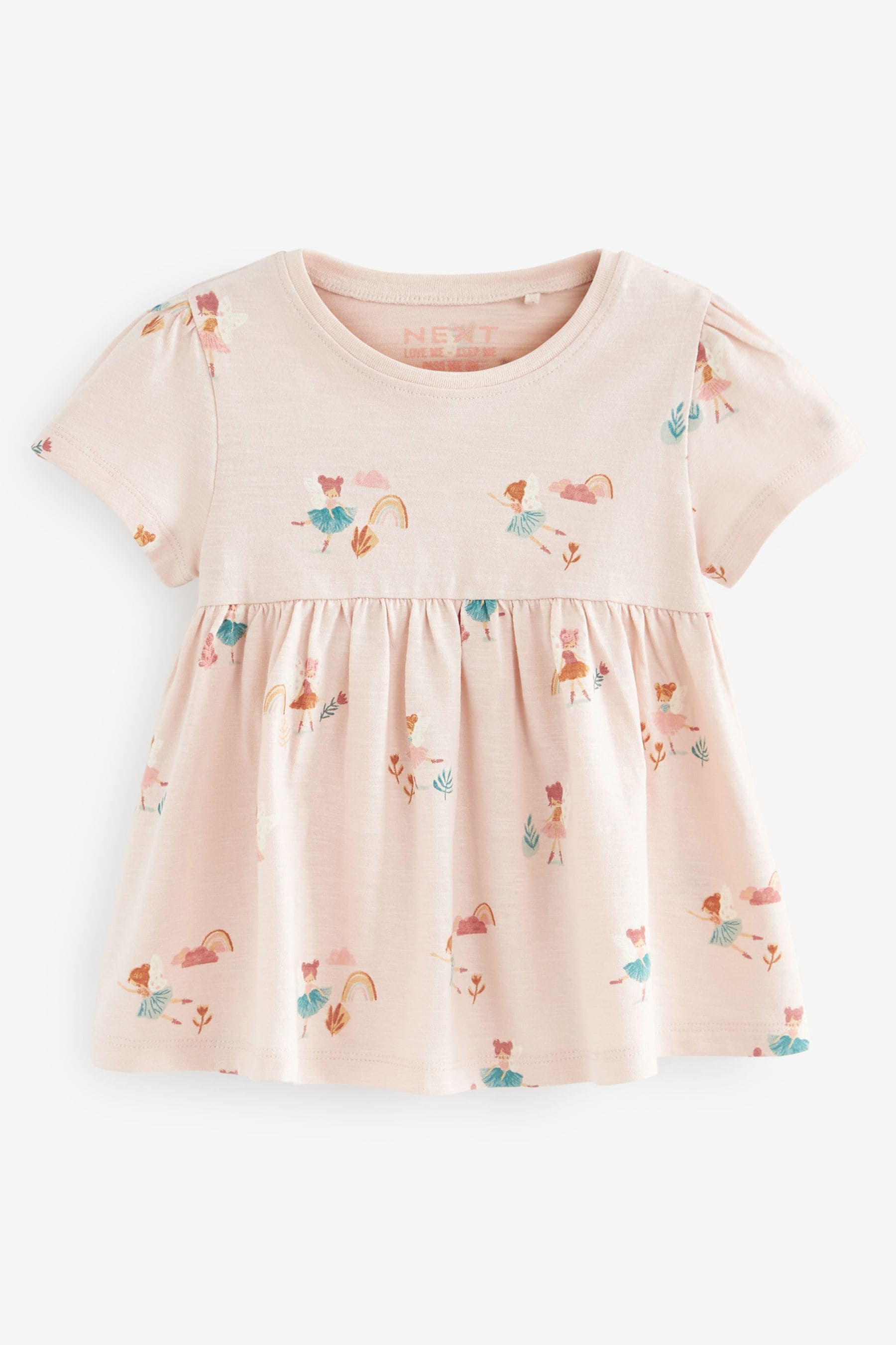 Cream Fairy Cotton T-Shirt (3mths-7yrs)