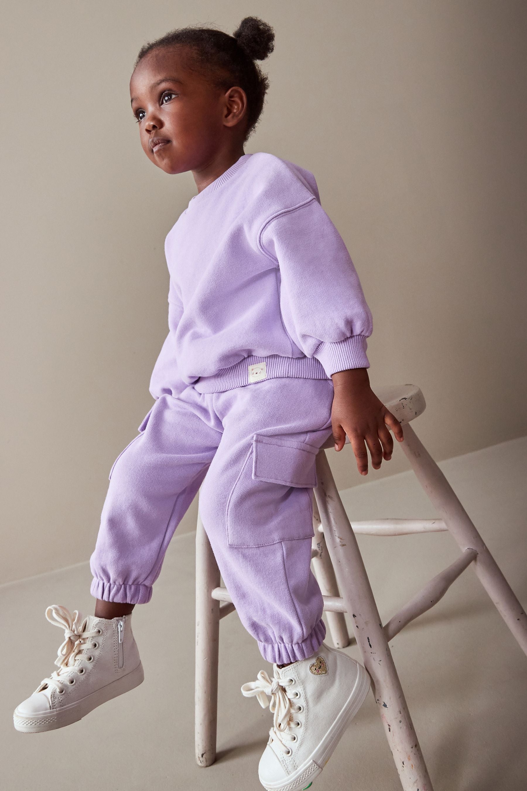 Lilac Purple Joggers (3mths-7yrs)