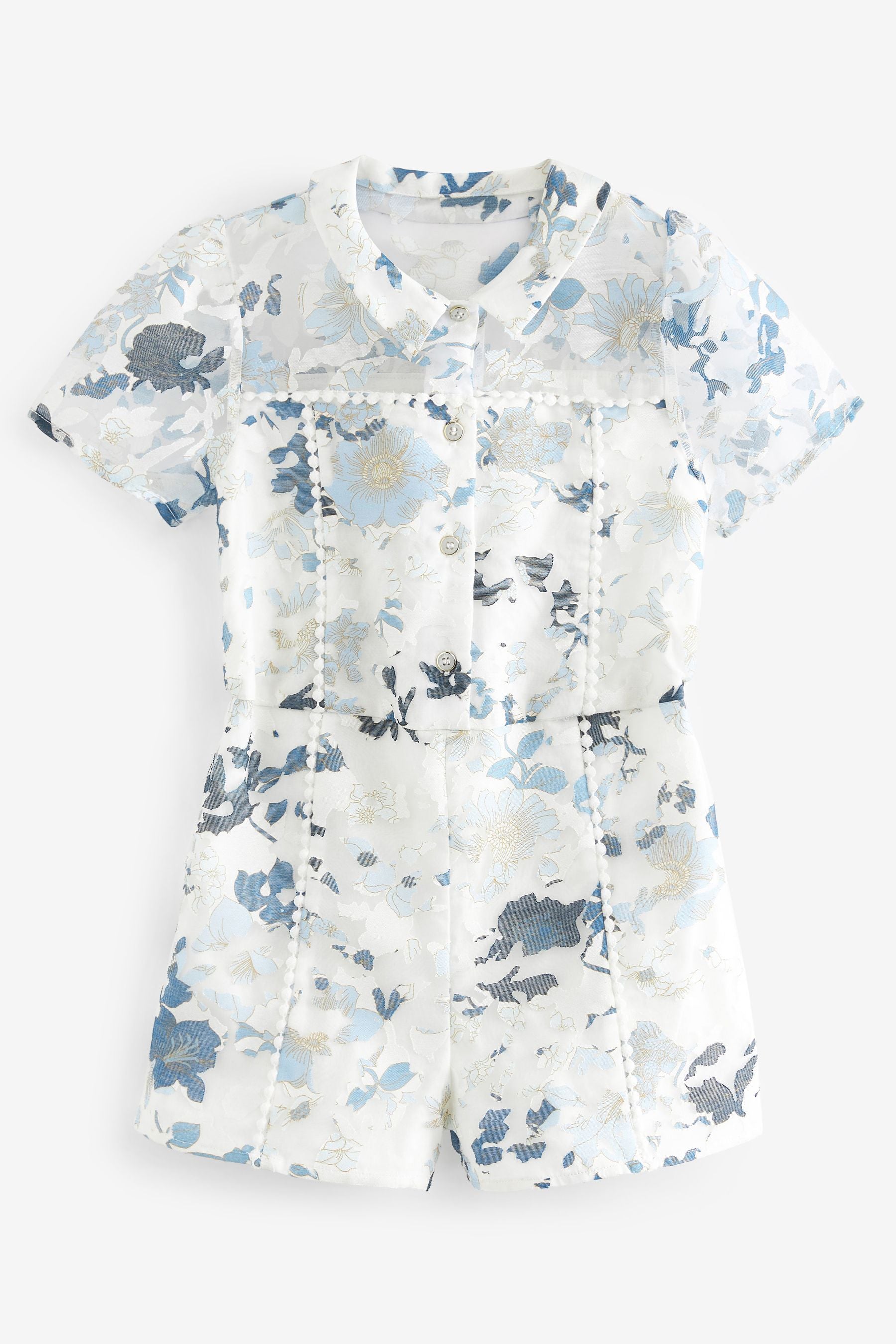 Blue Baker by Ted Baker Blue Playsuit